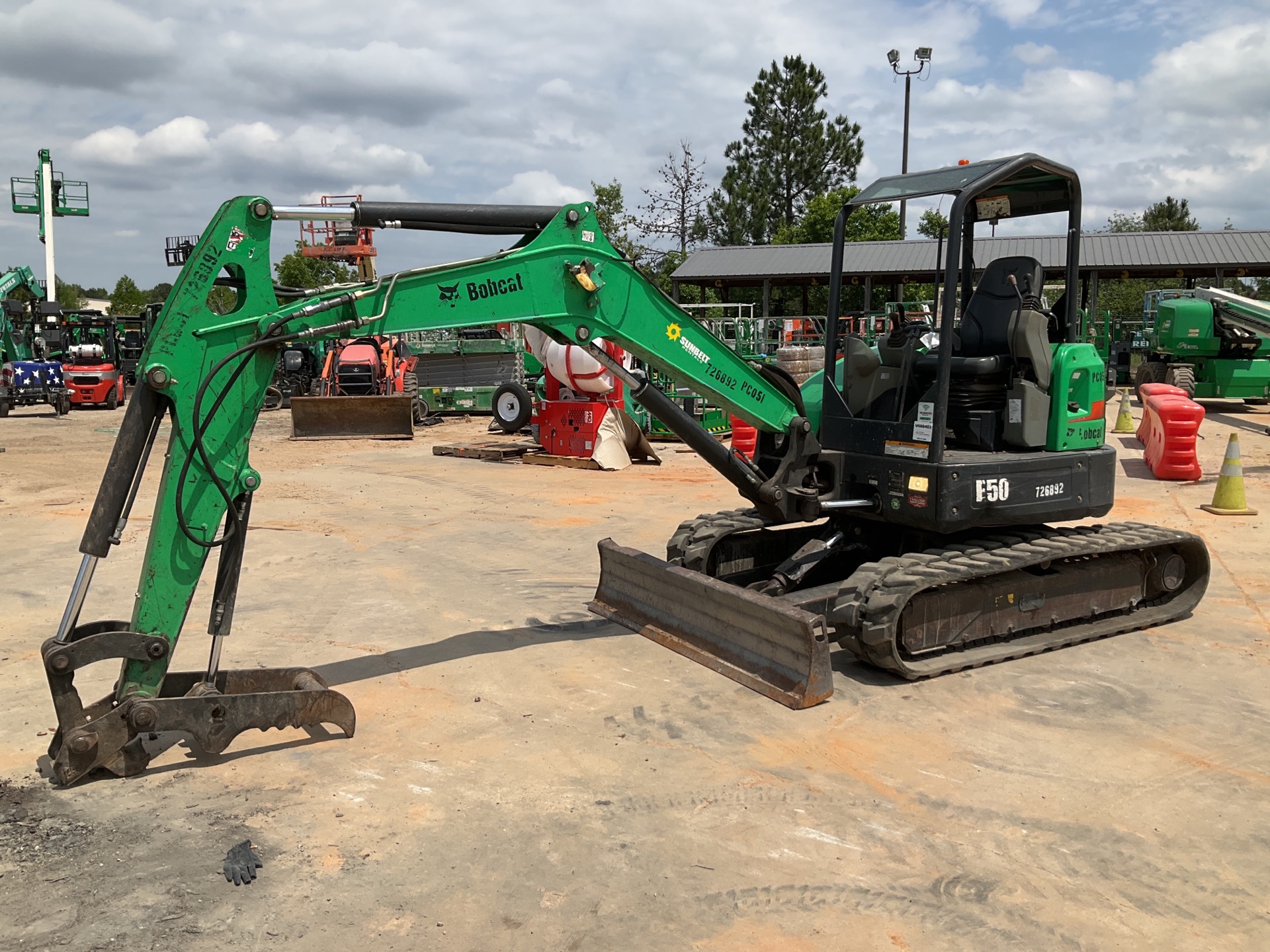 2015 Bobcat E50 Mini Excavator