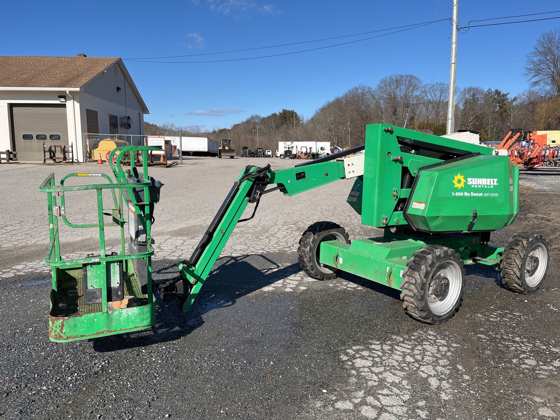 2014 JLG 340AJ 4WD Diesel Articulating Boom Lift