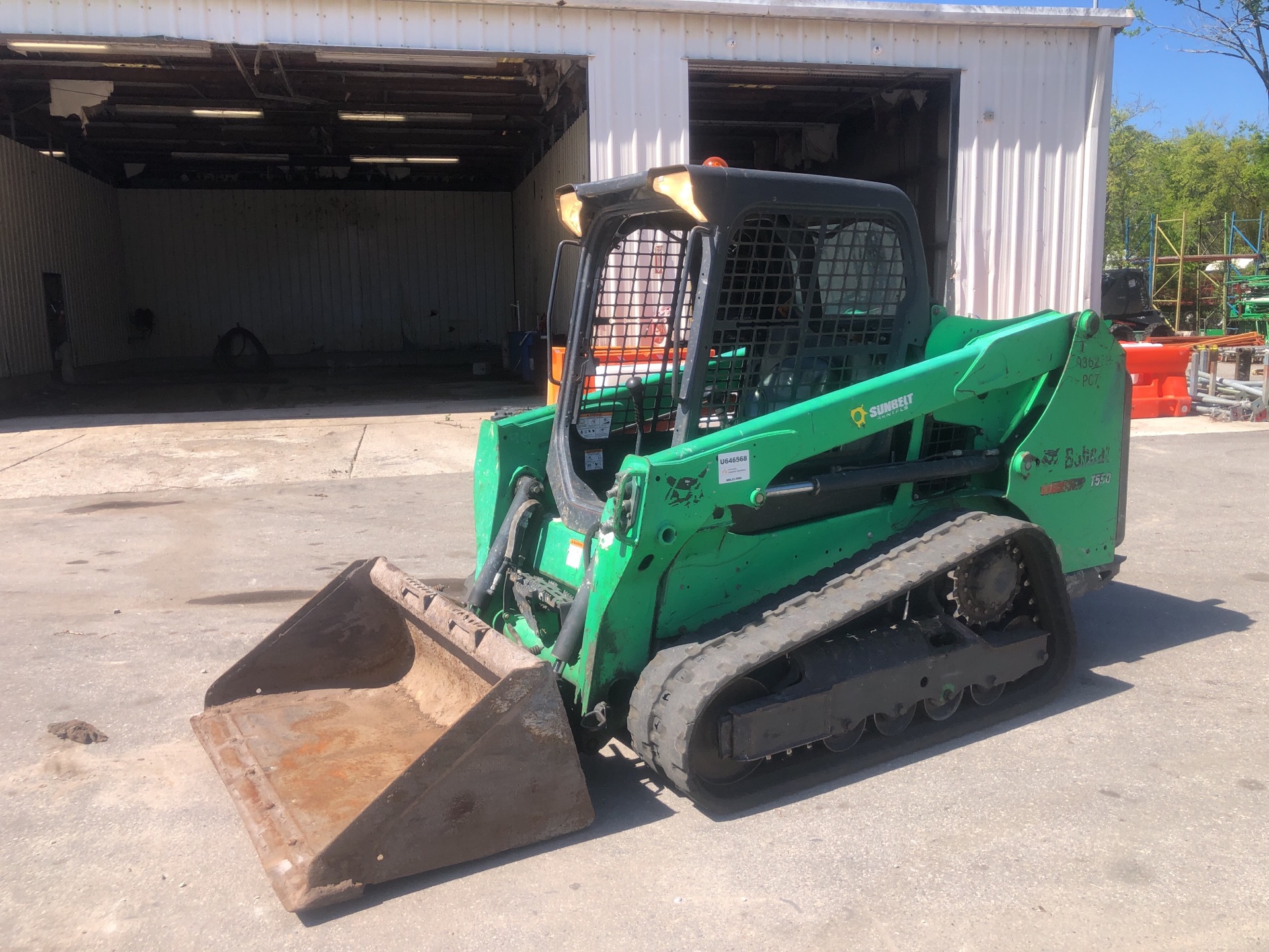 2016 Bobcat T550 Compact Track Loader