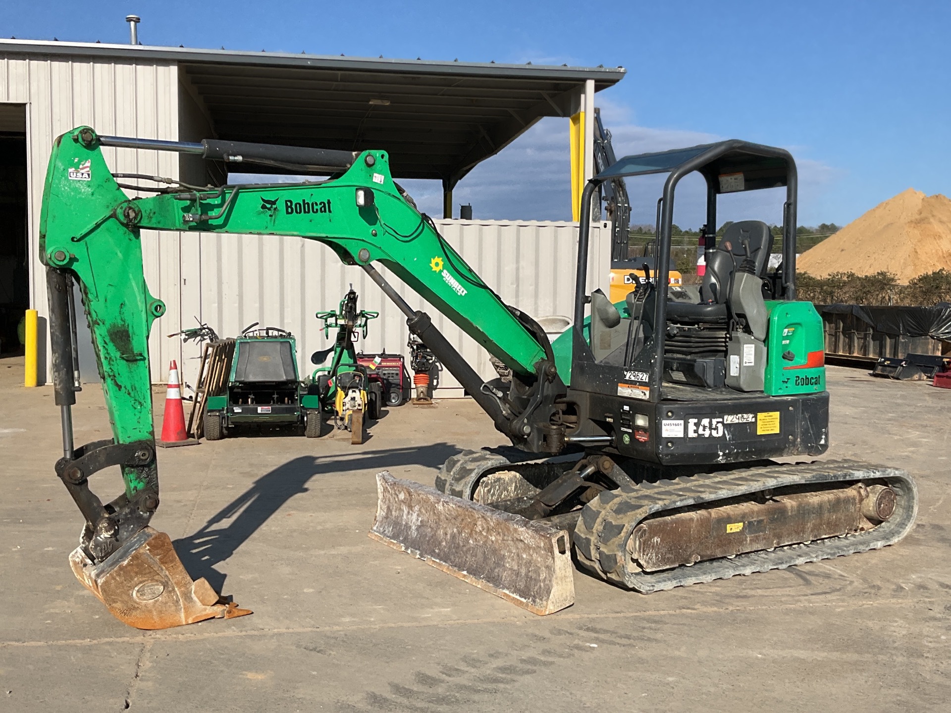 2015 Bobcat E45 Mini Excavator