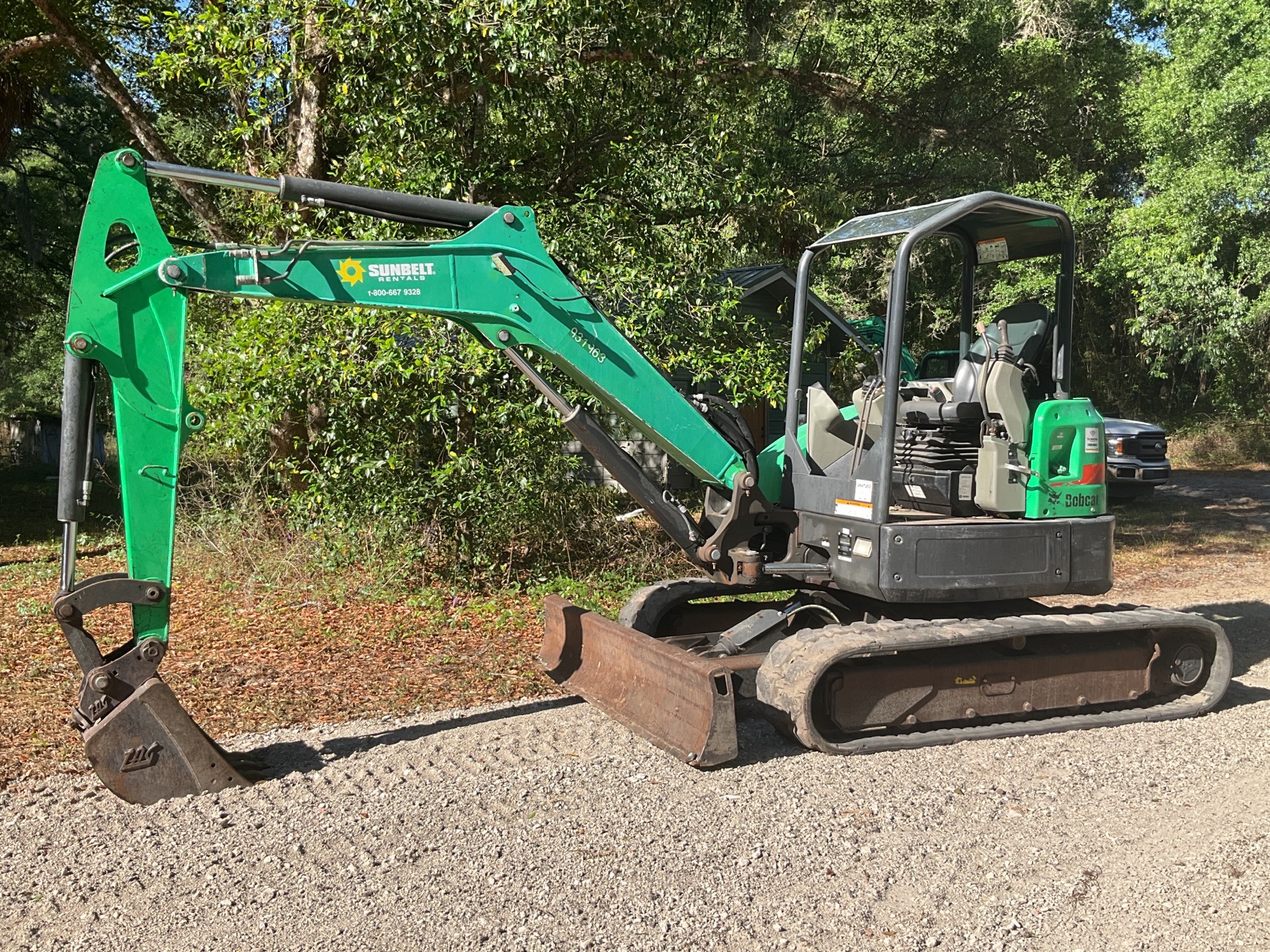 2016 Bobcat E50 Mini Excavator