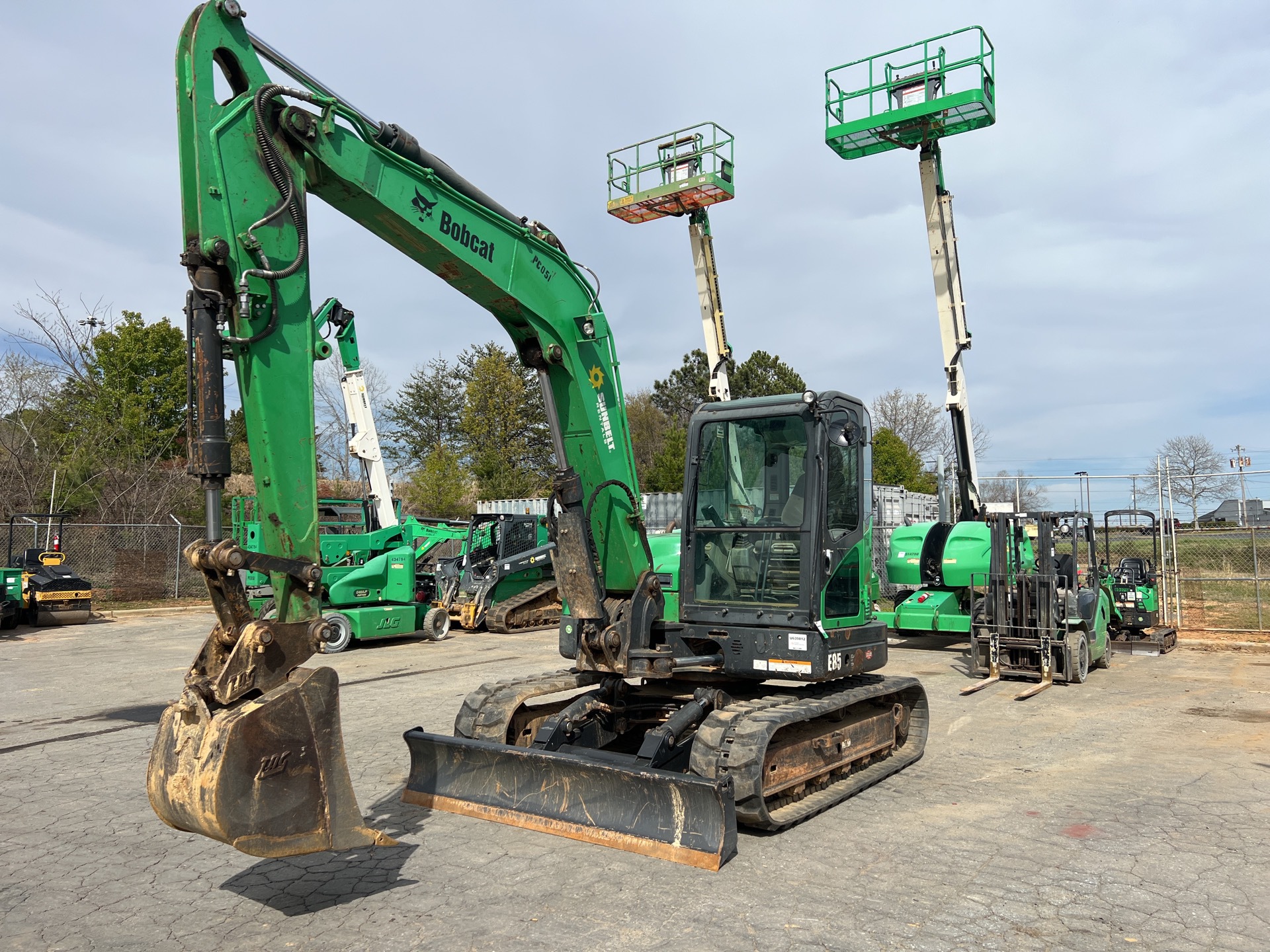 2015 Bobcat E85M Mini Excavator