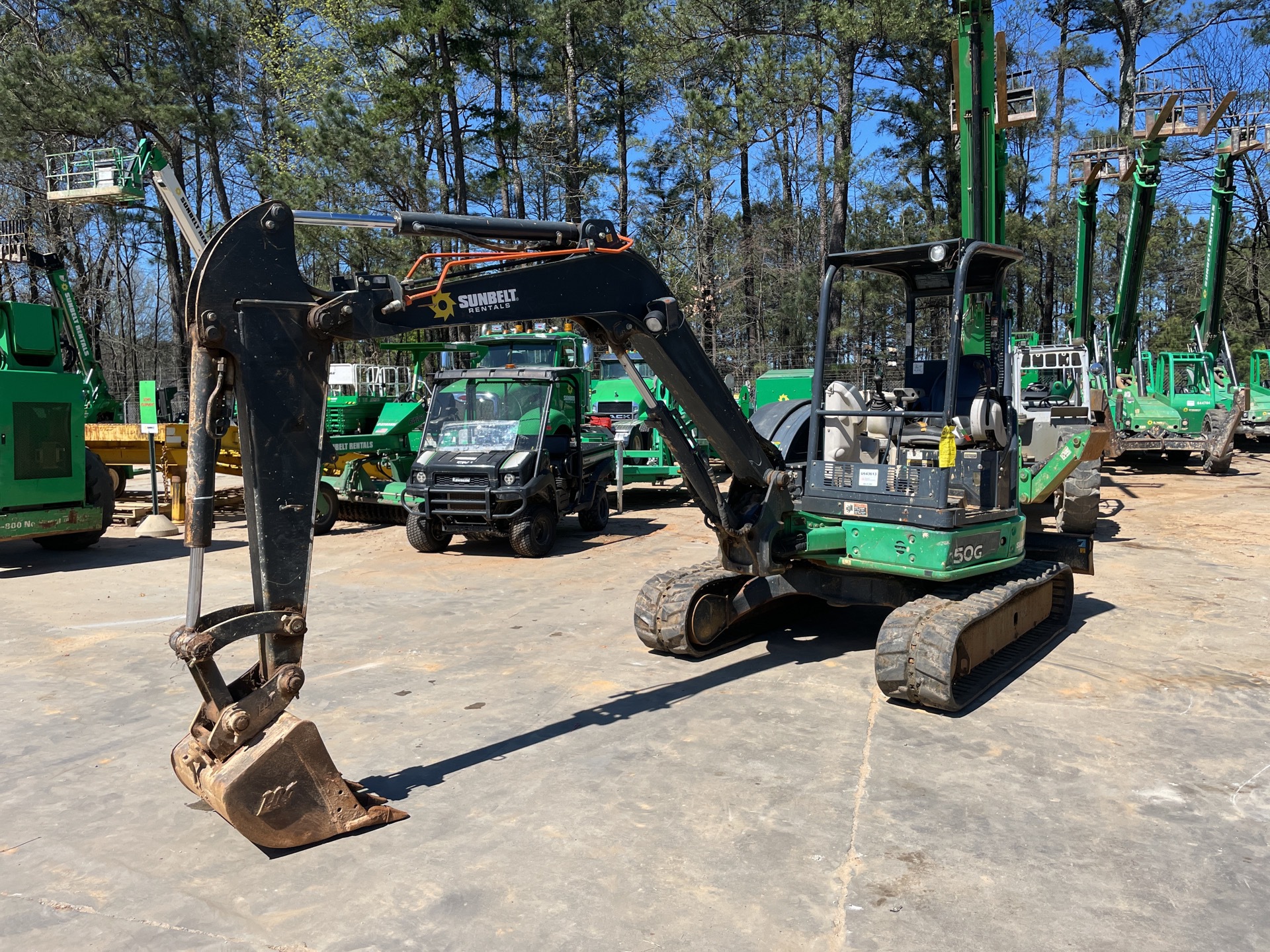 2014 John Deere 50G Mini Excavator