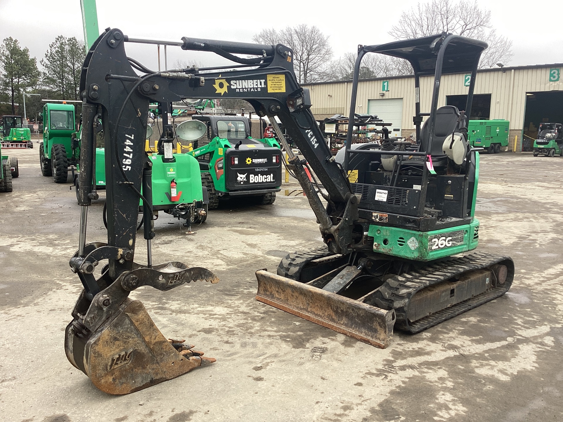 2015 John Deere 26G Mini Excavator