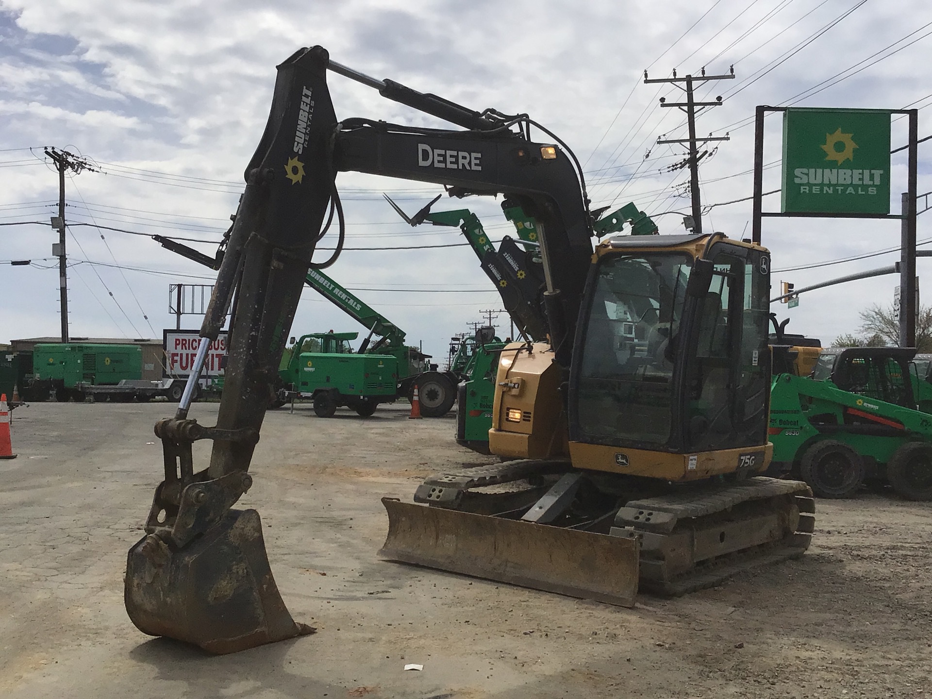 2016 John Deere 75G Mini Excavator