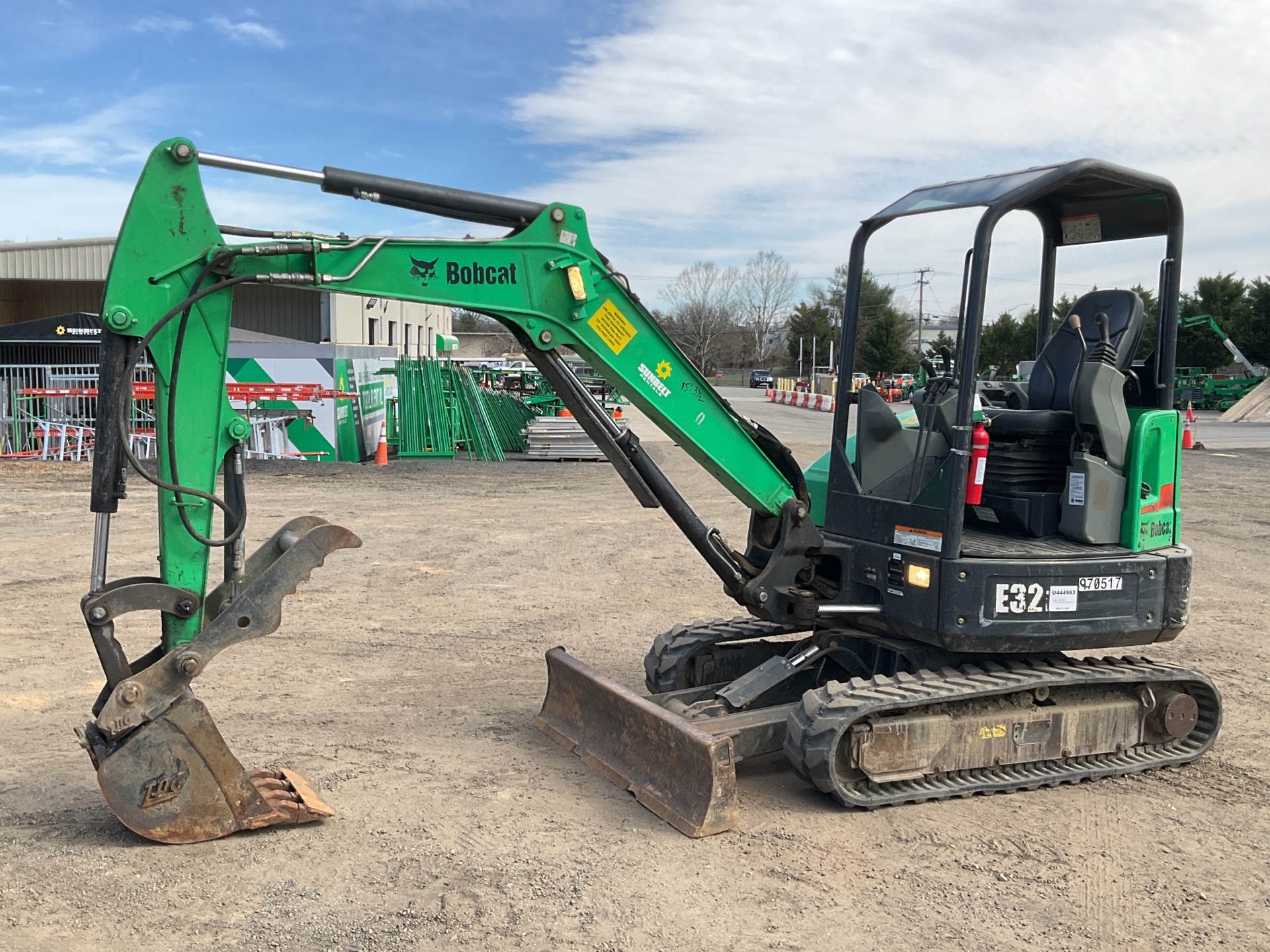 2017 Bobcat E32i Mini Excavator