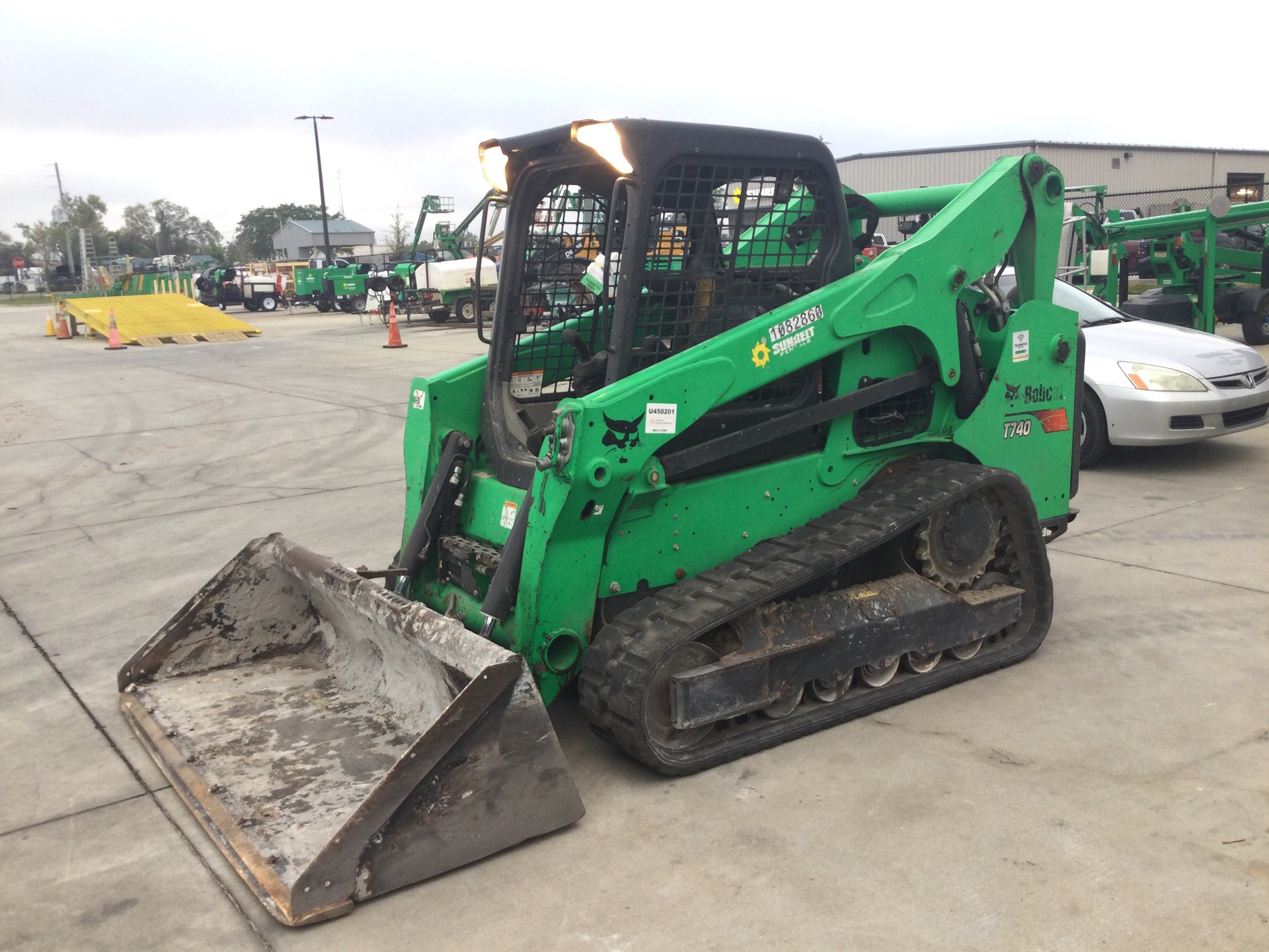 2018 Bobcat T740 Compact Track Loader