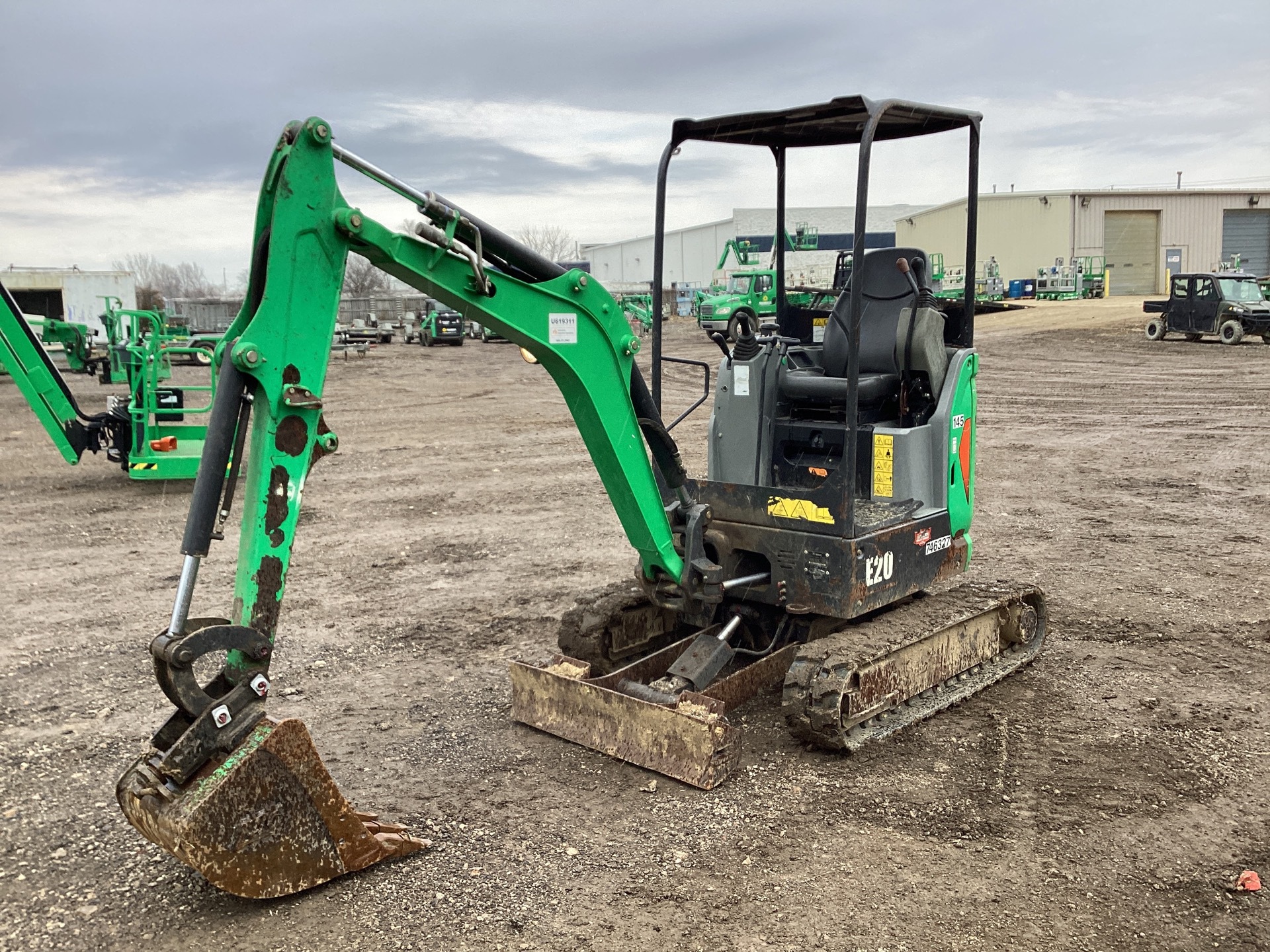 2015 Bobcat E20 Mini Excavator