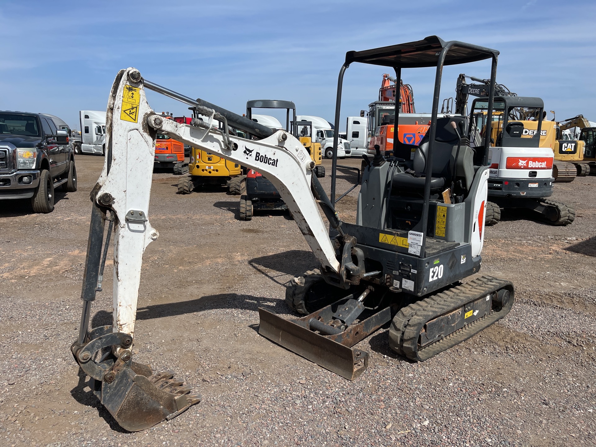 2018 Bobcat E20 Mini Excavator