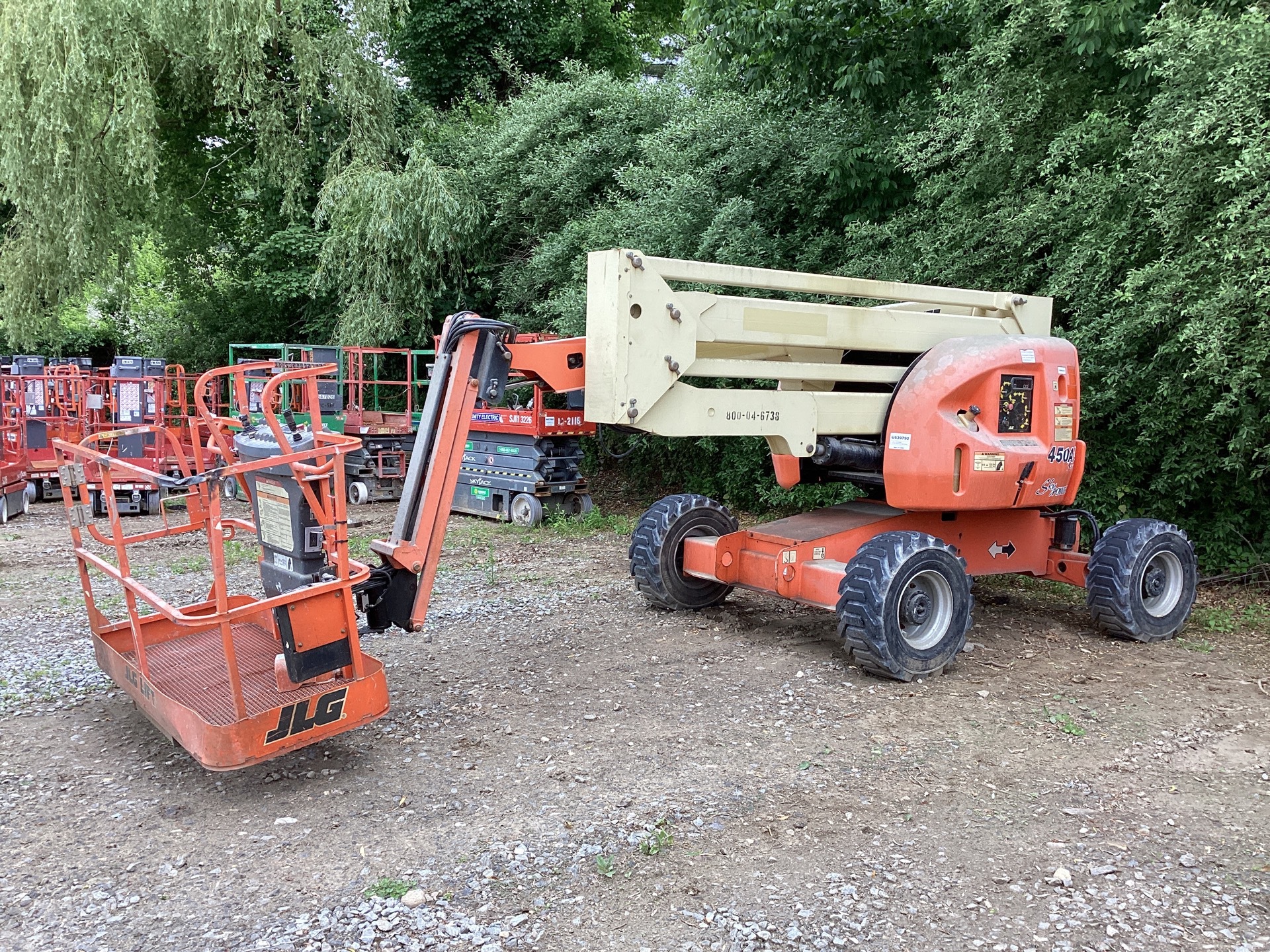 2015 JLG 450AJ 4WD Diesel Articulating Boom Lift