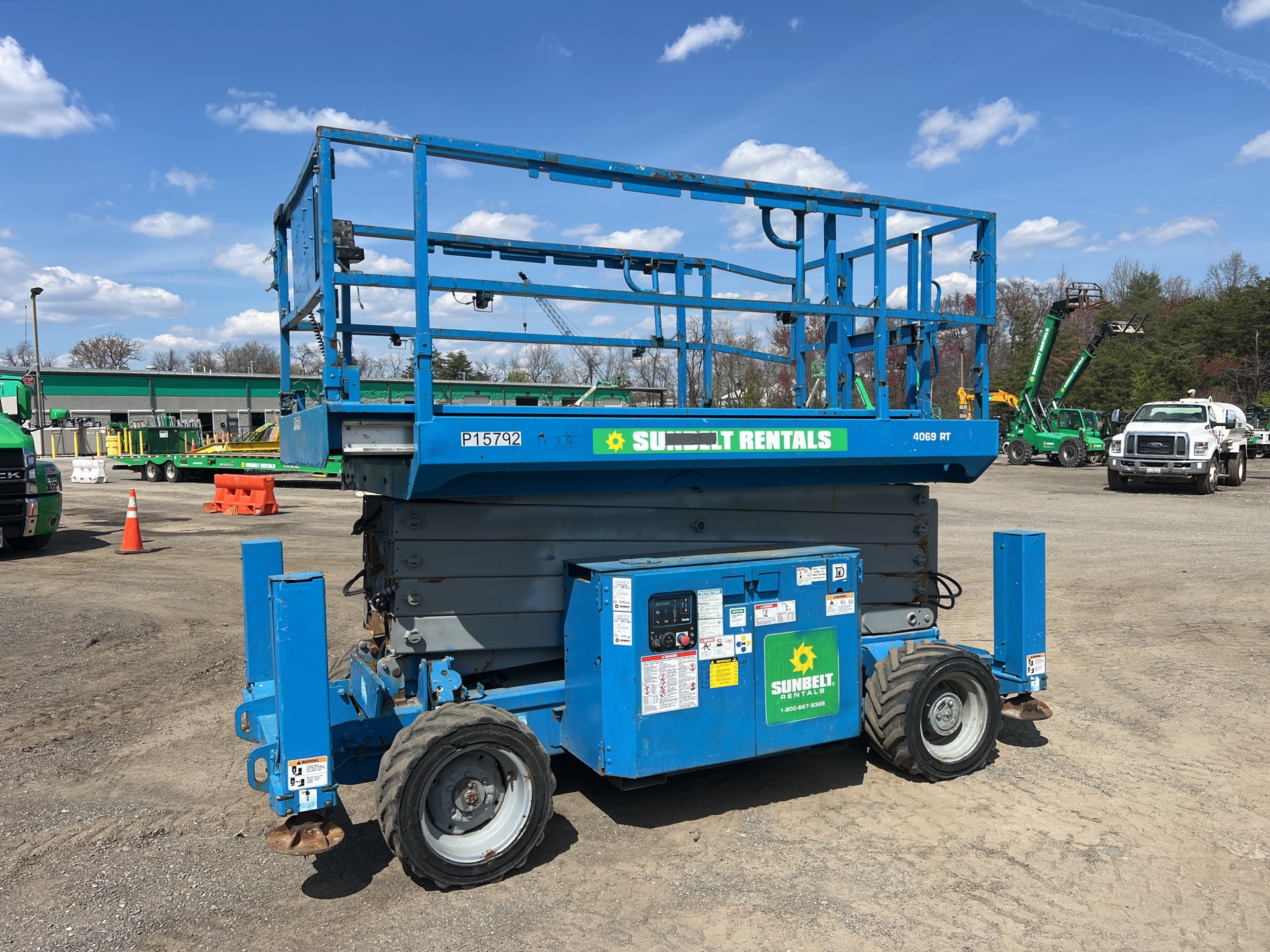 2012 Genie GS4069RT Diesel 4x4 Scissor Lift