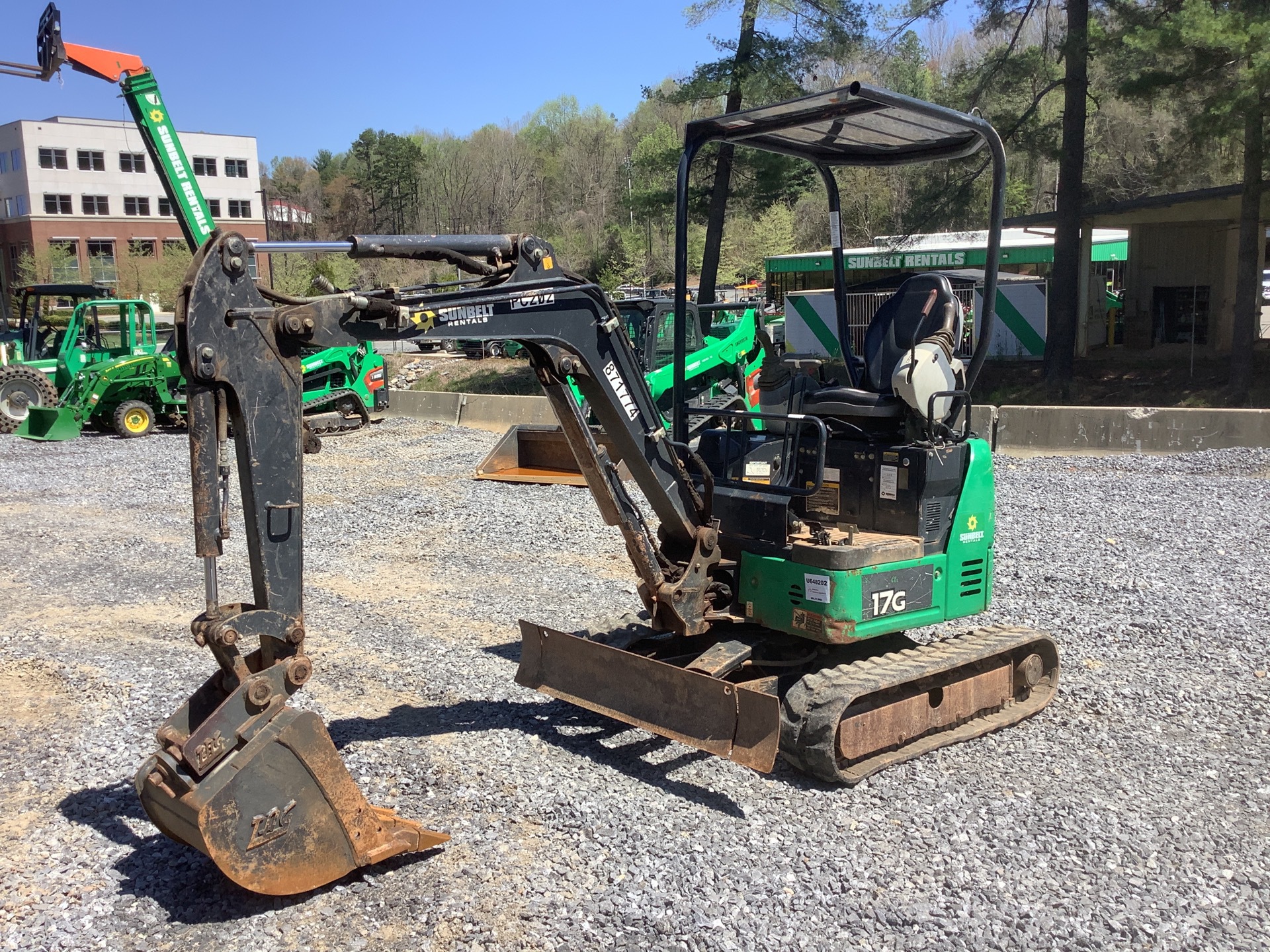 2016 John Deere 17G Mini Excavator