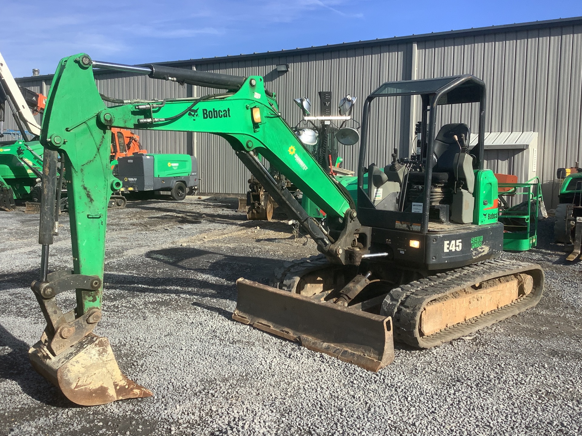 2016 Bobcat E45 Mini Excavator