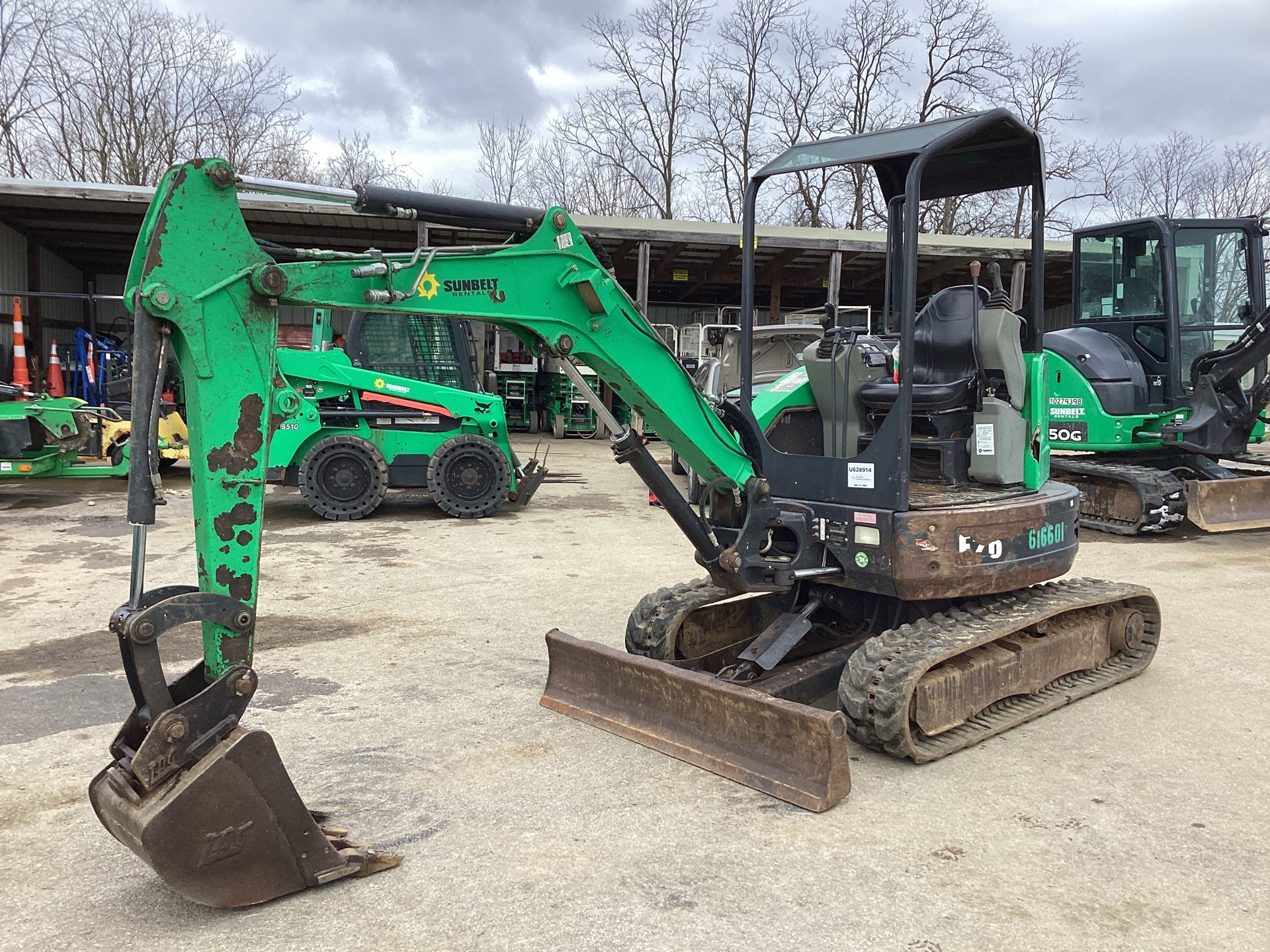 2014 Bobcat E26 Mini Excavator