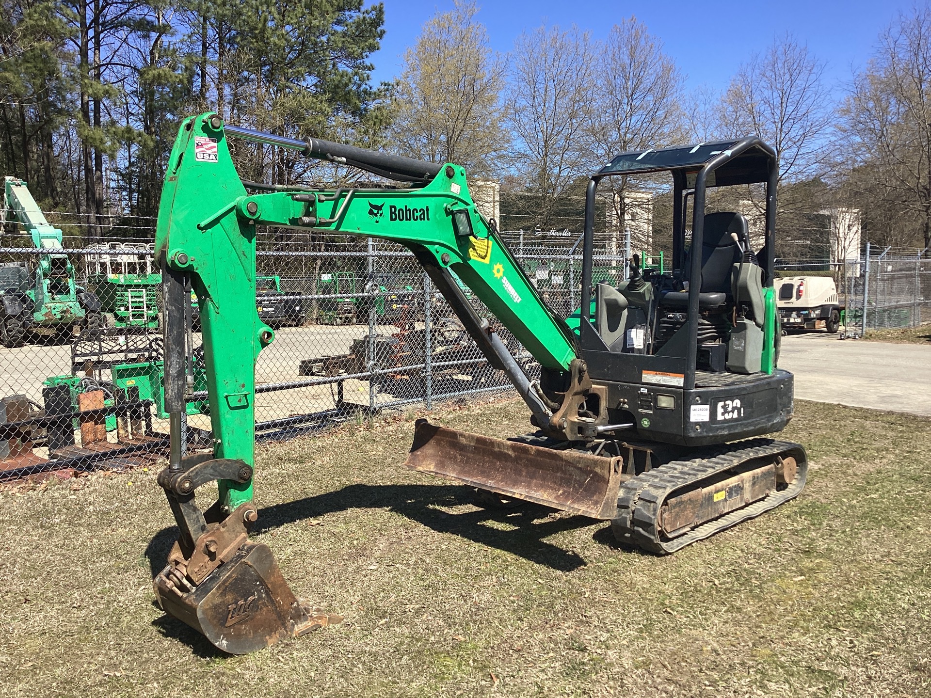 2016 Bobcat E32i Mini Excavator