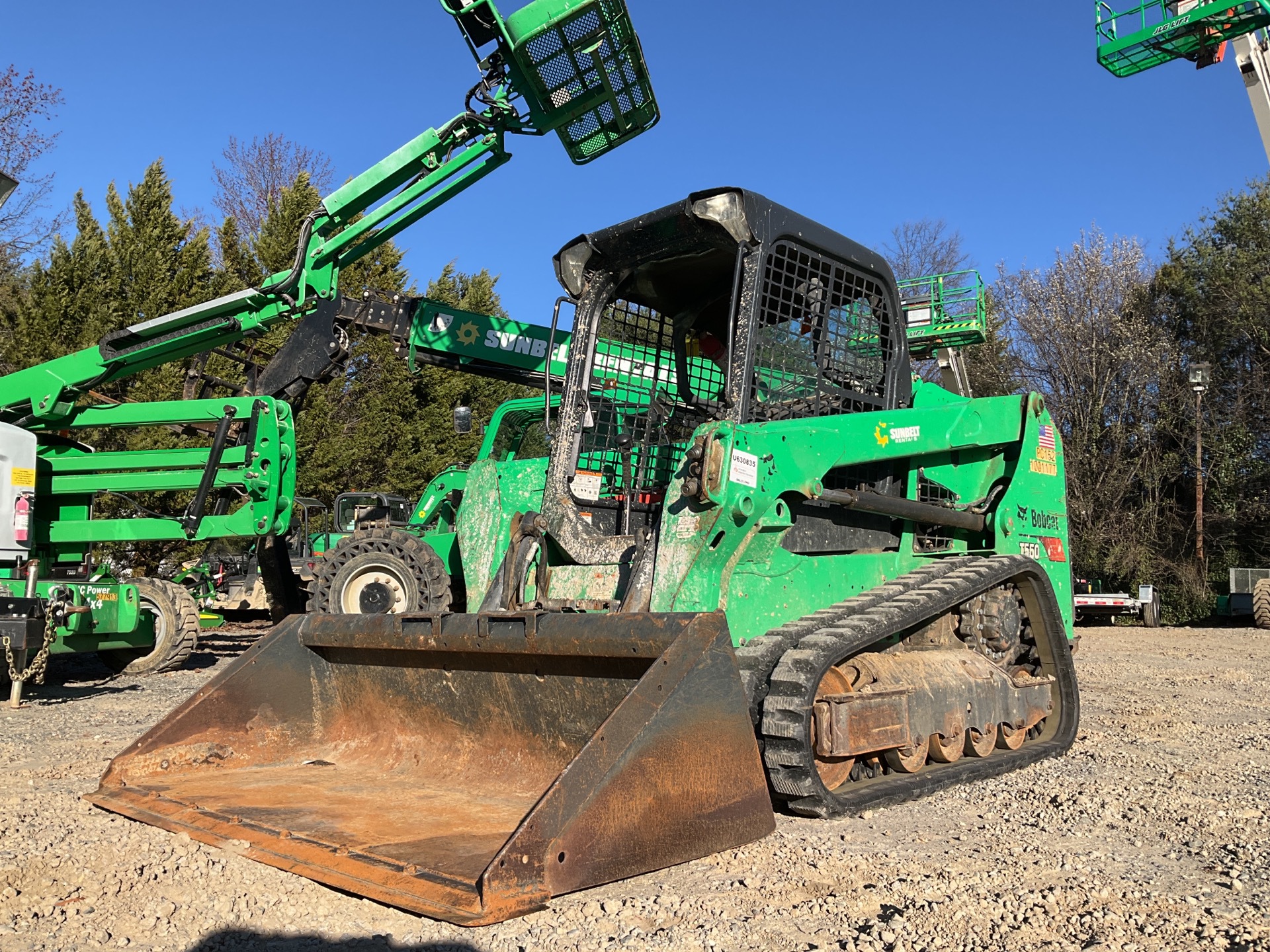 2017 Bobcat T550 Compact Track Loader