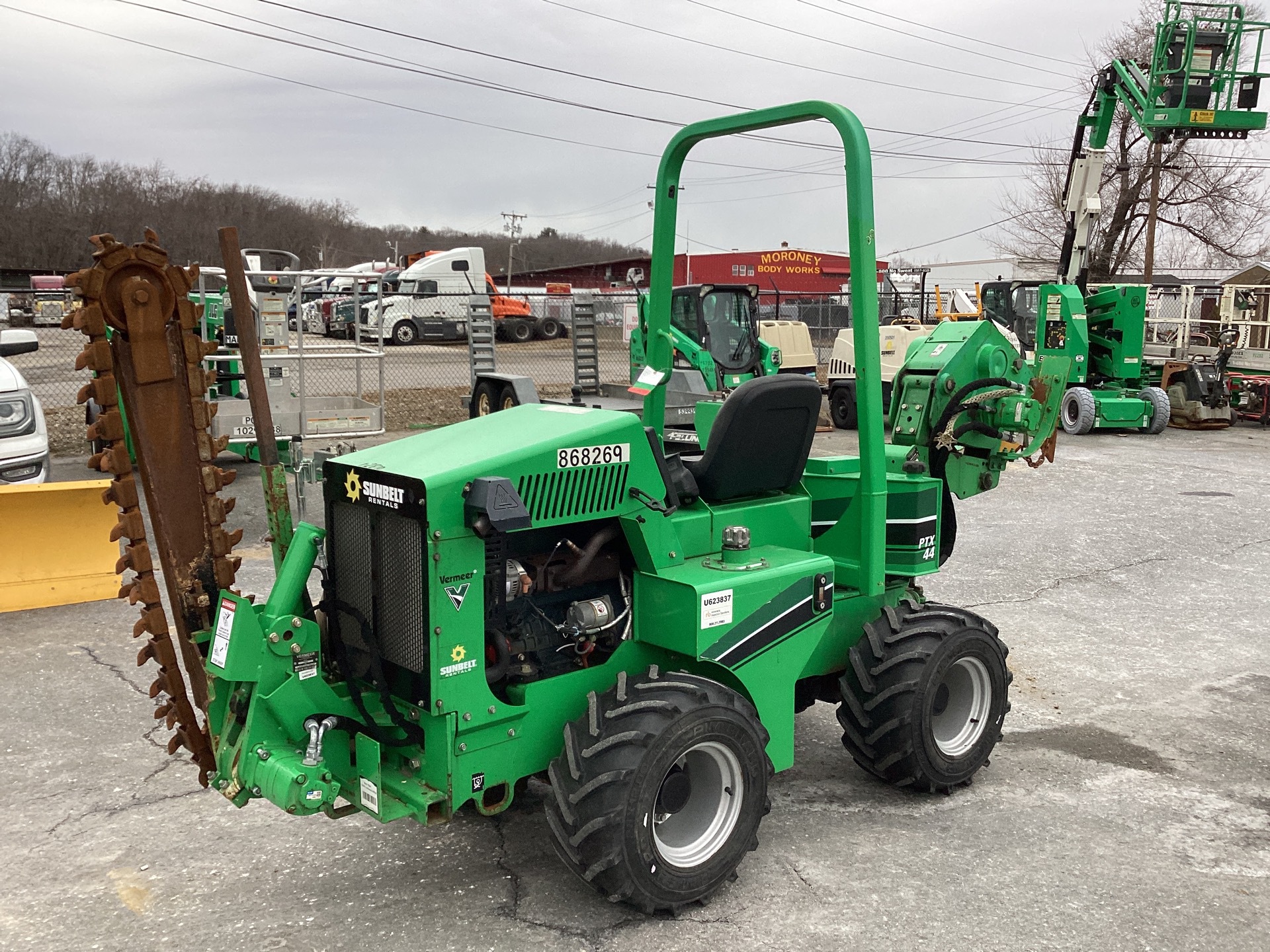 2016 Vermeer PTX44 4x4 Trencher Cable Plow