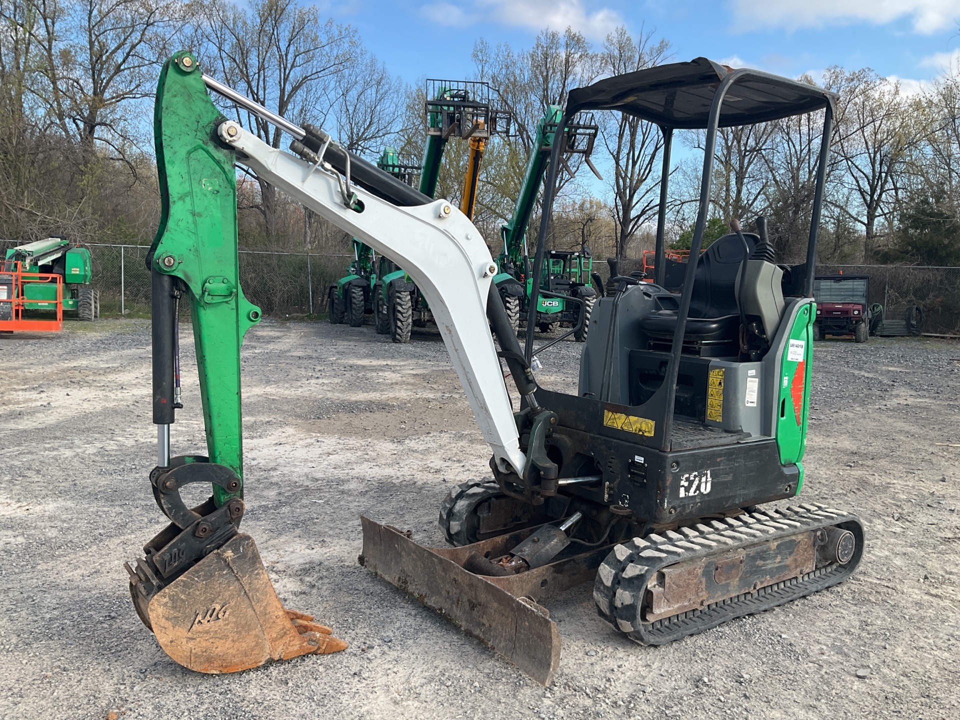 2015 Bobcat E20 Mini Excavator