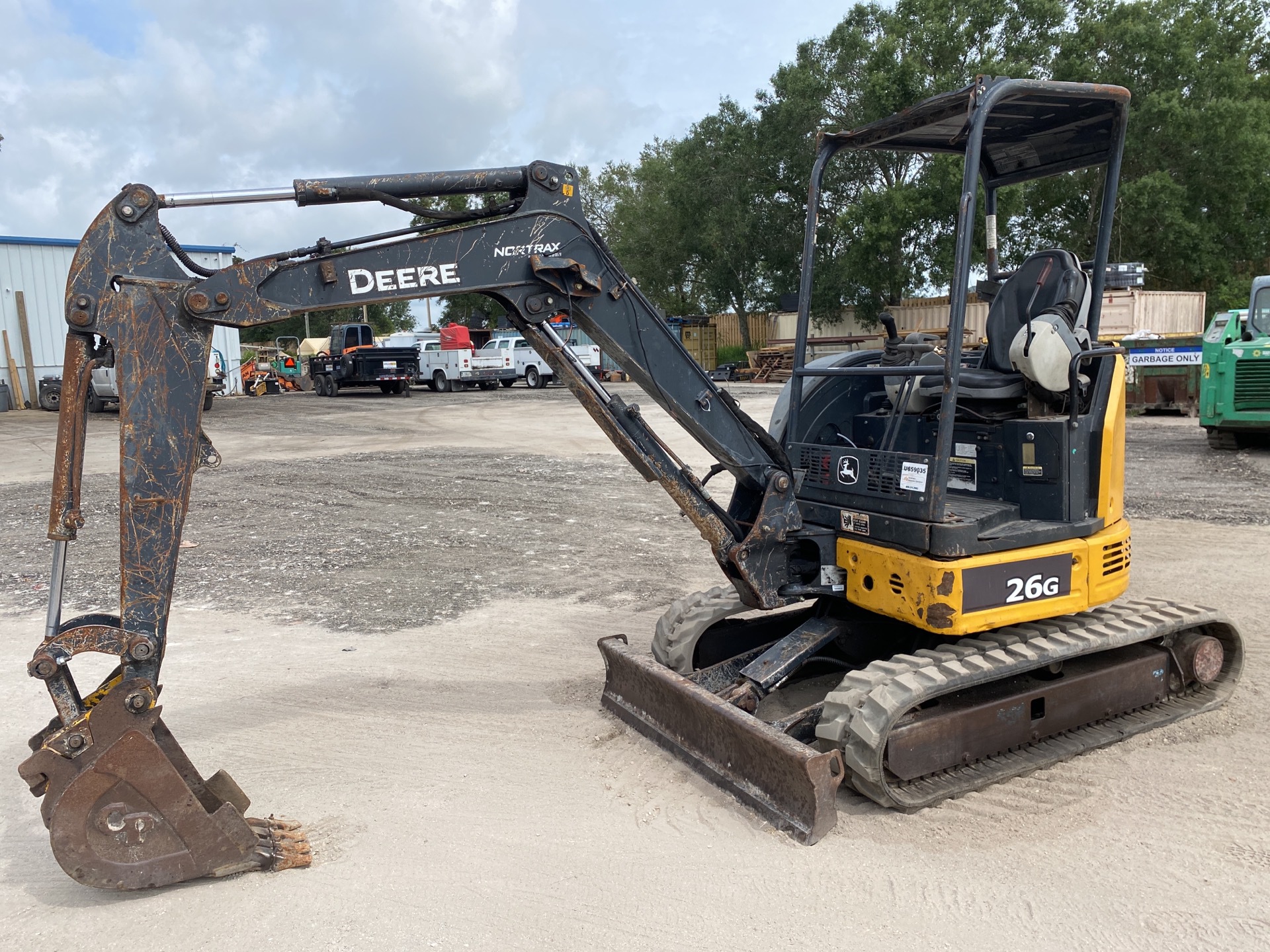 2017 John Deere 26G Mini Excavator