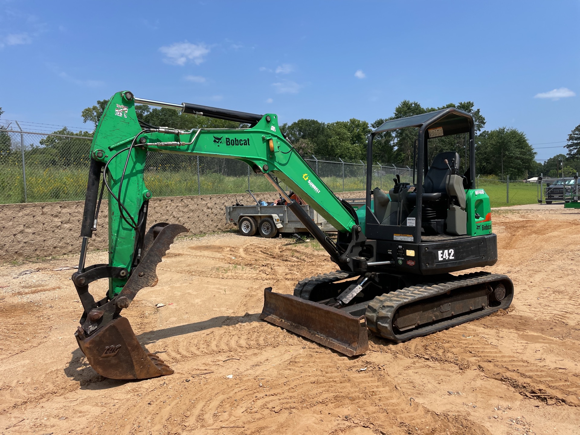 2015 Bobcat E42 Mini Excavator