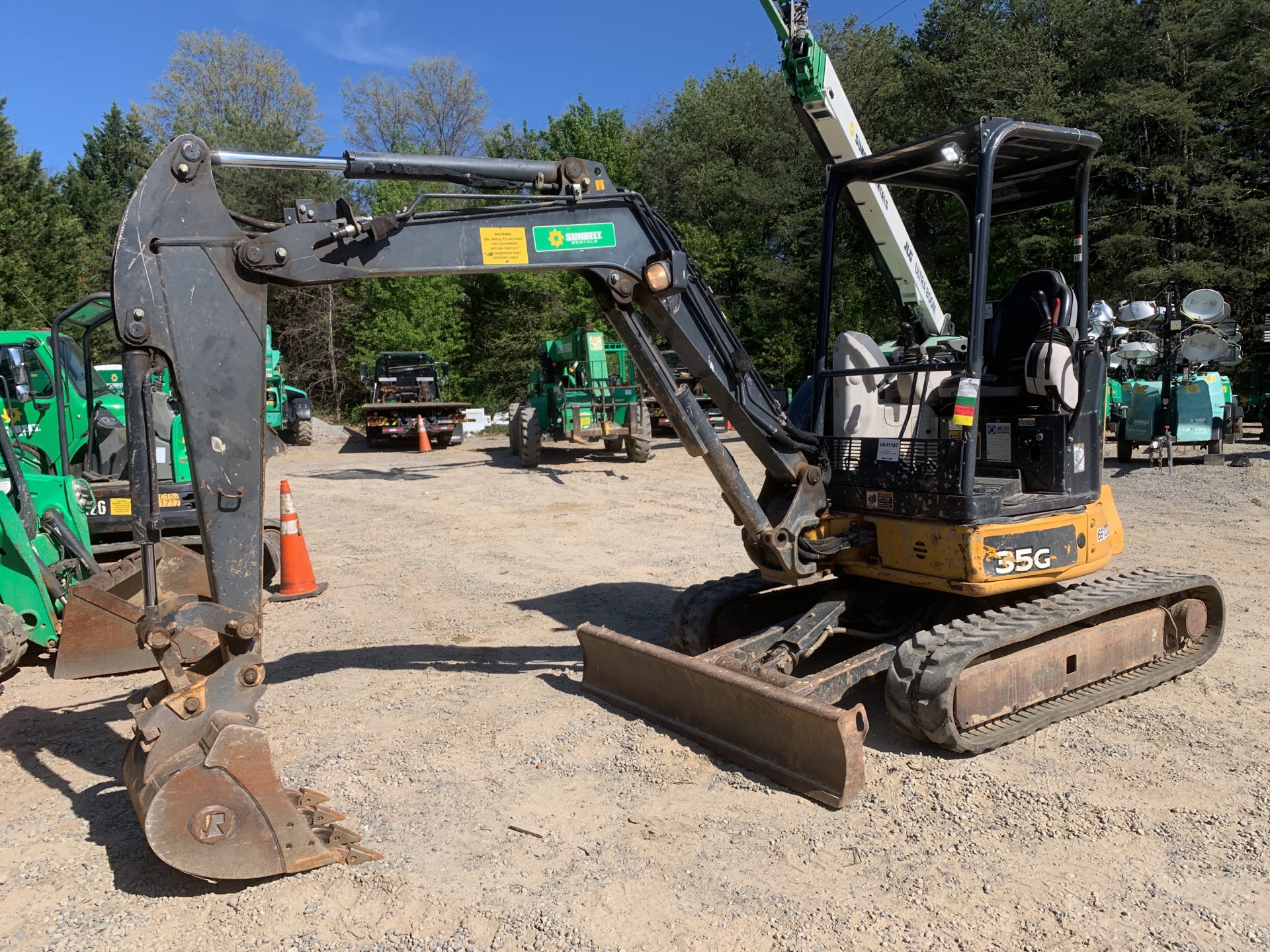 2014 John Deere 35G Mini Excavator