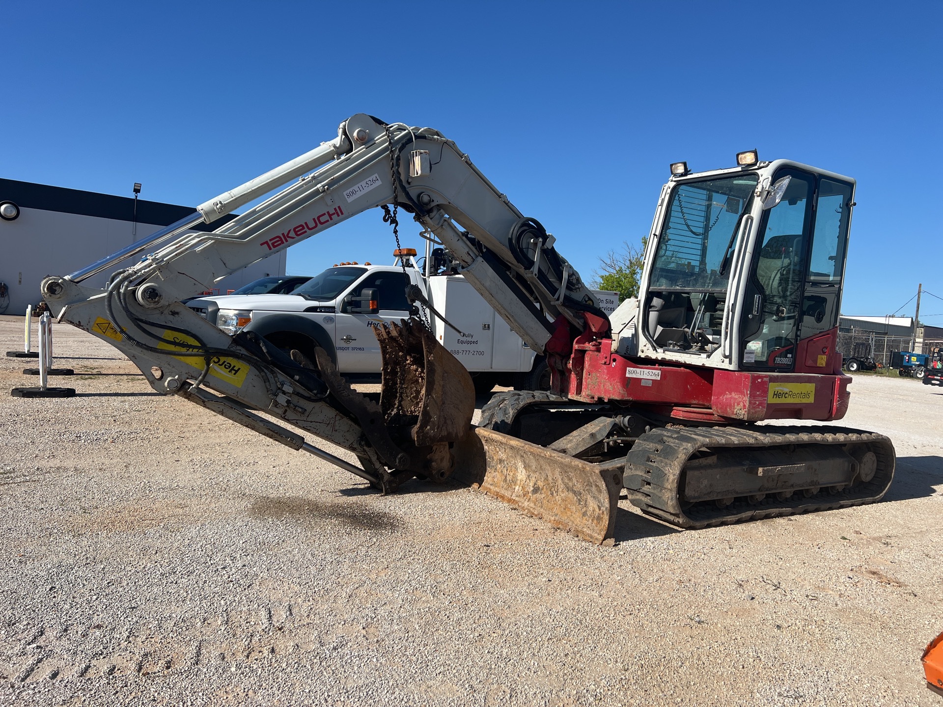 2016 Takeuchi TB280FR Mini Excavator