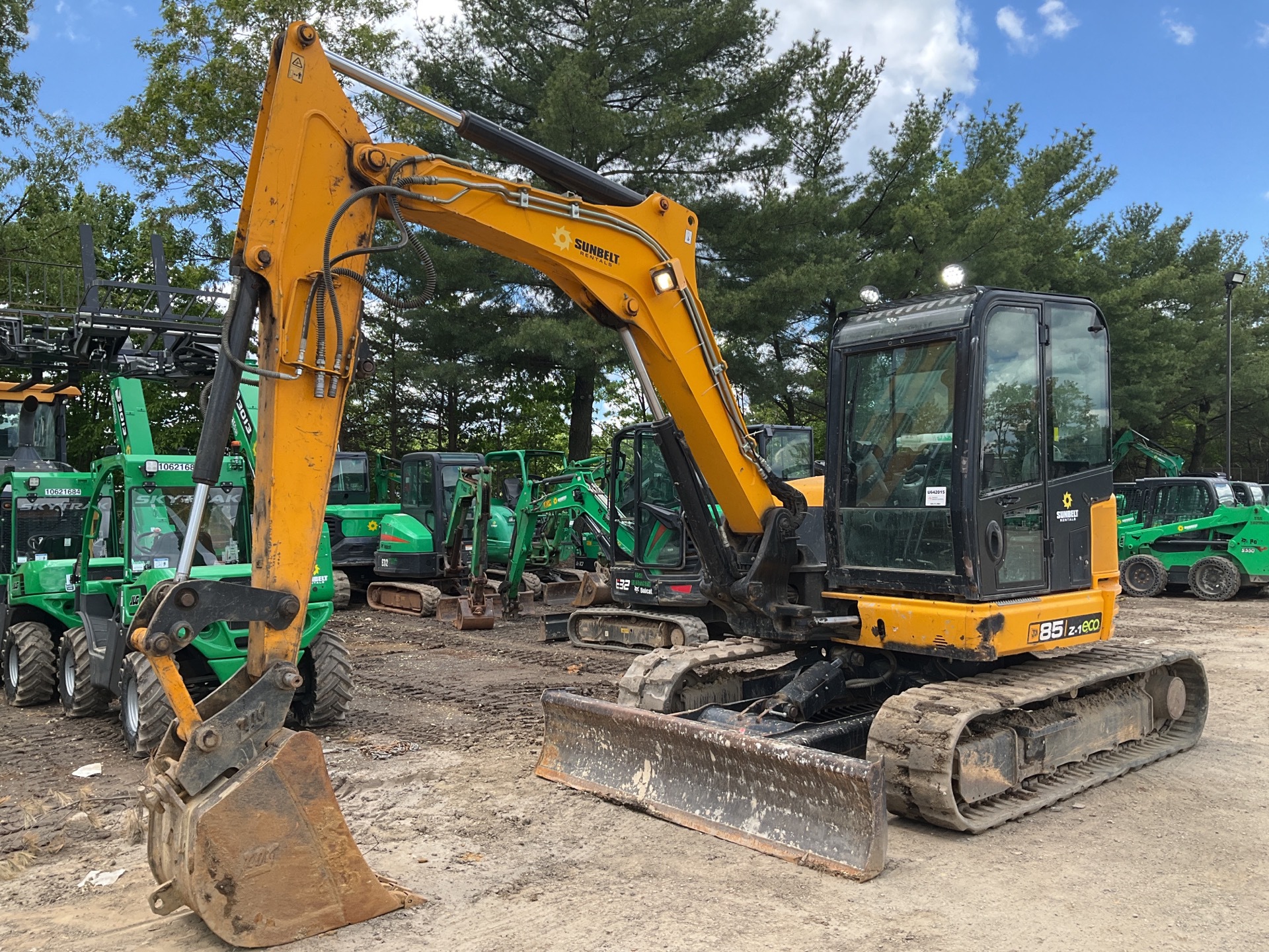 2018 JCB 85Z-1 Mini Excavator