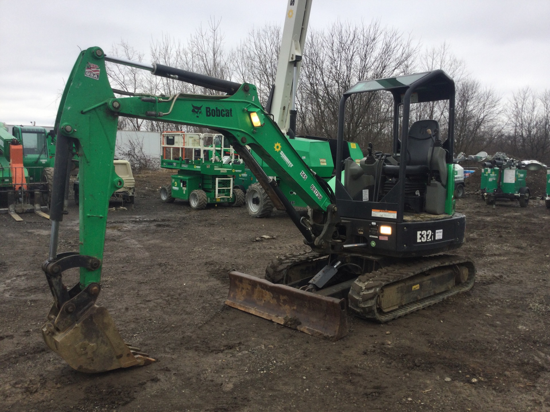 2016 Bobcat E32i Mini Excavator