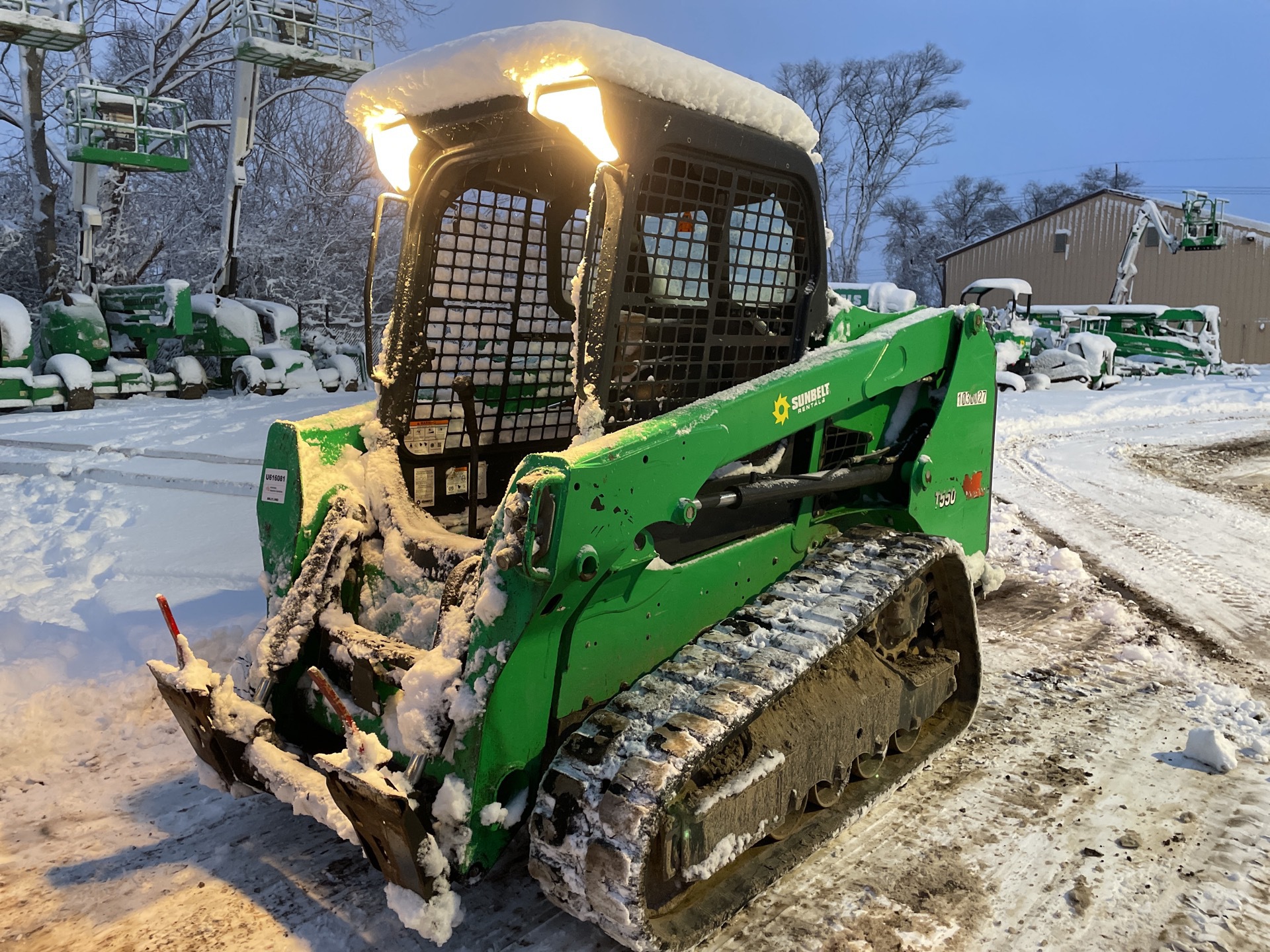 2017 Bobcat T550 Compact Track Loader