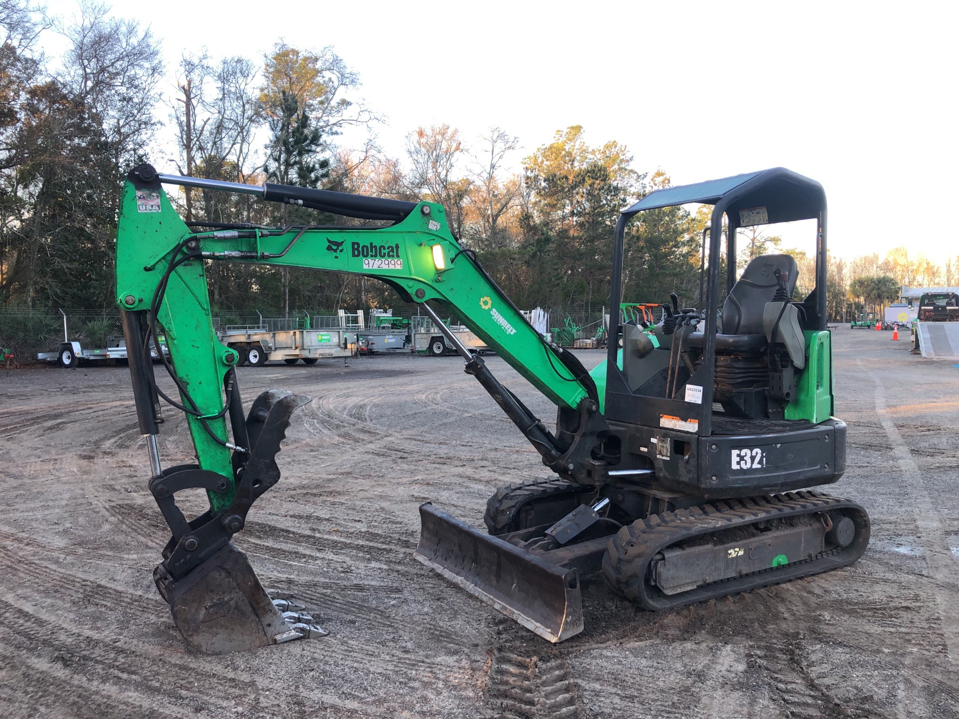 2017 Bobcat E32i Mini Excavator