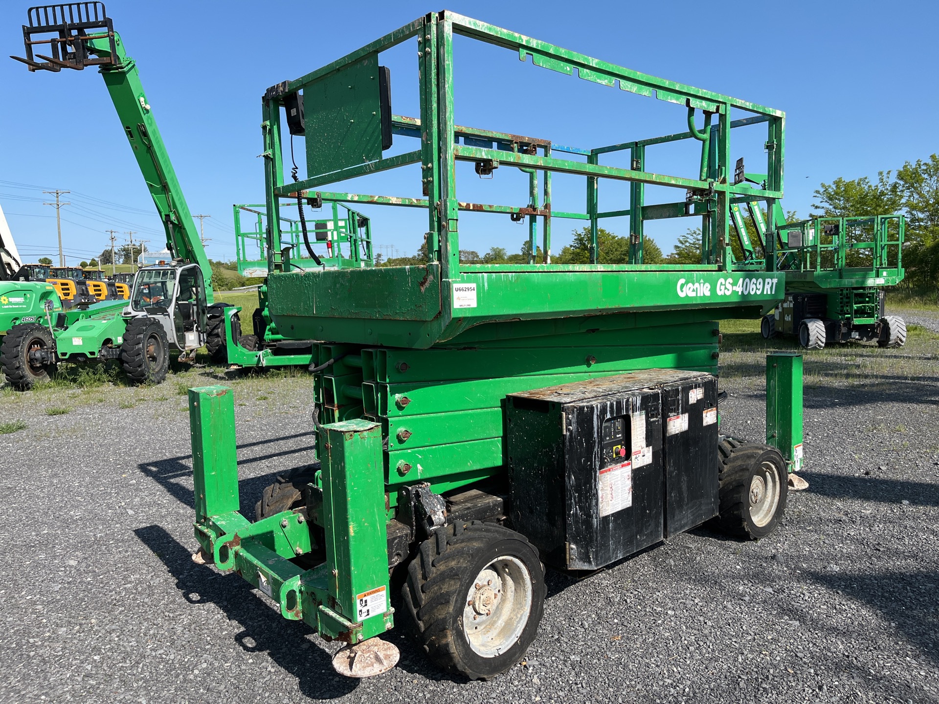 2014 Genie GS-4069 RT Diesel 4x4 Scissor Lift