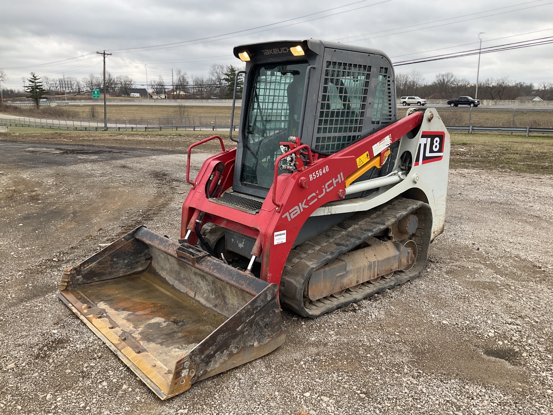 2018 Takeuchi TL8 Compact Track Loader