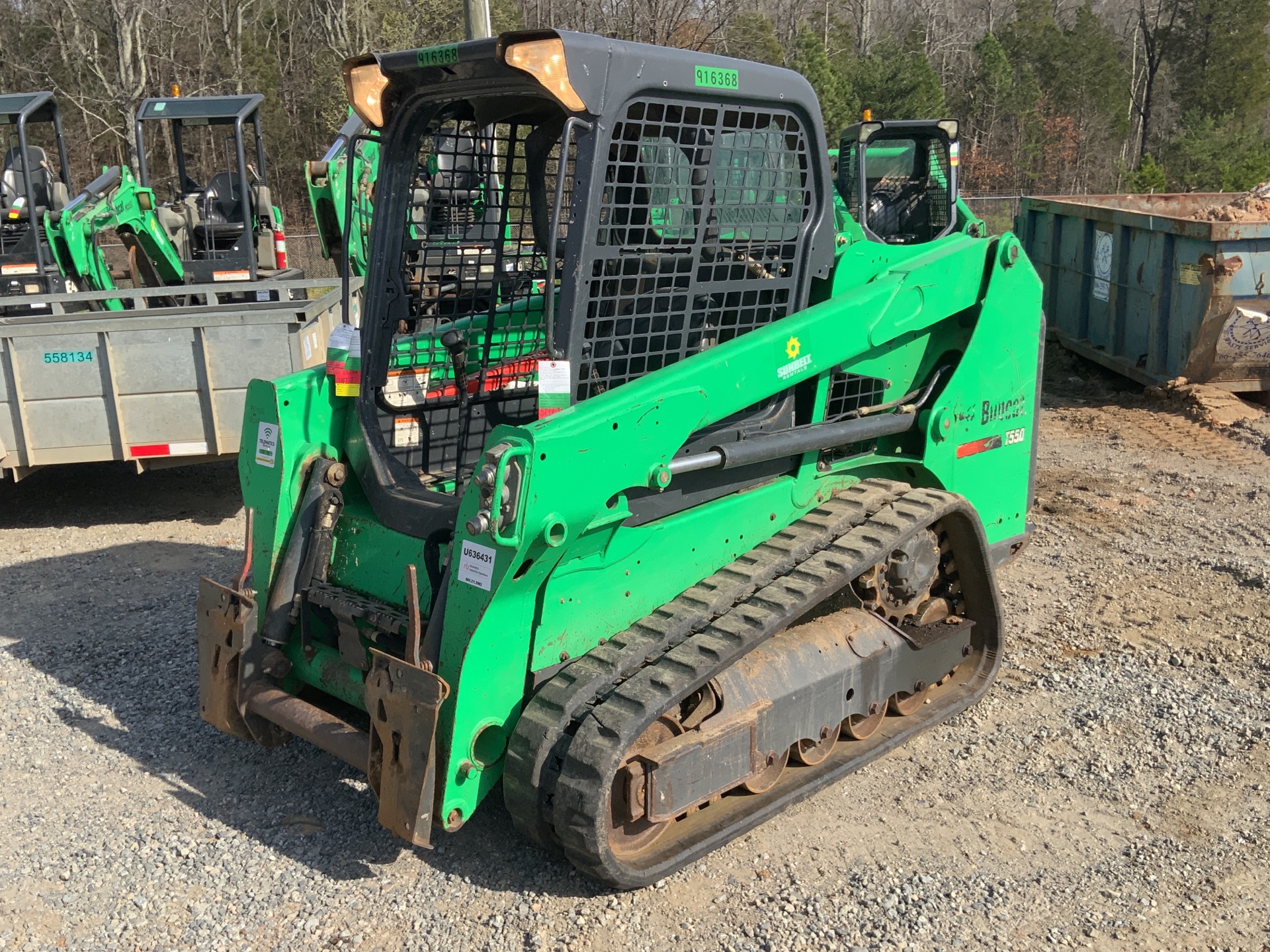 2016 Bobcat T550 Compact Track Loader