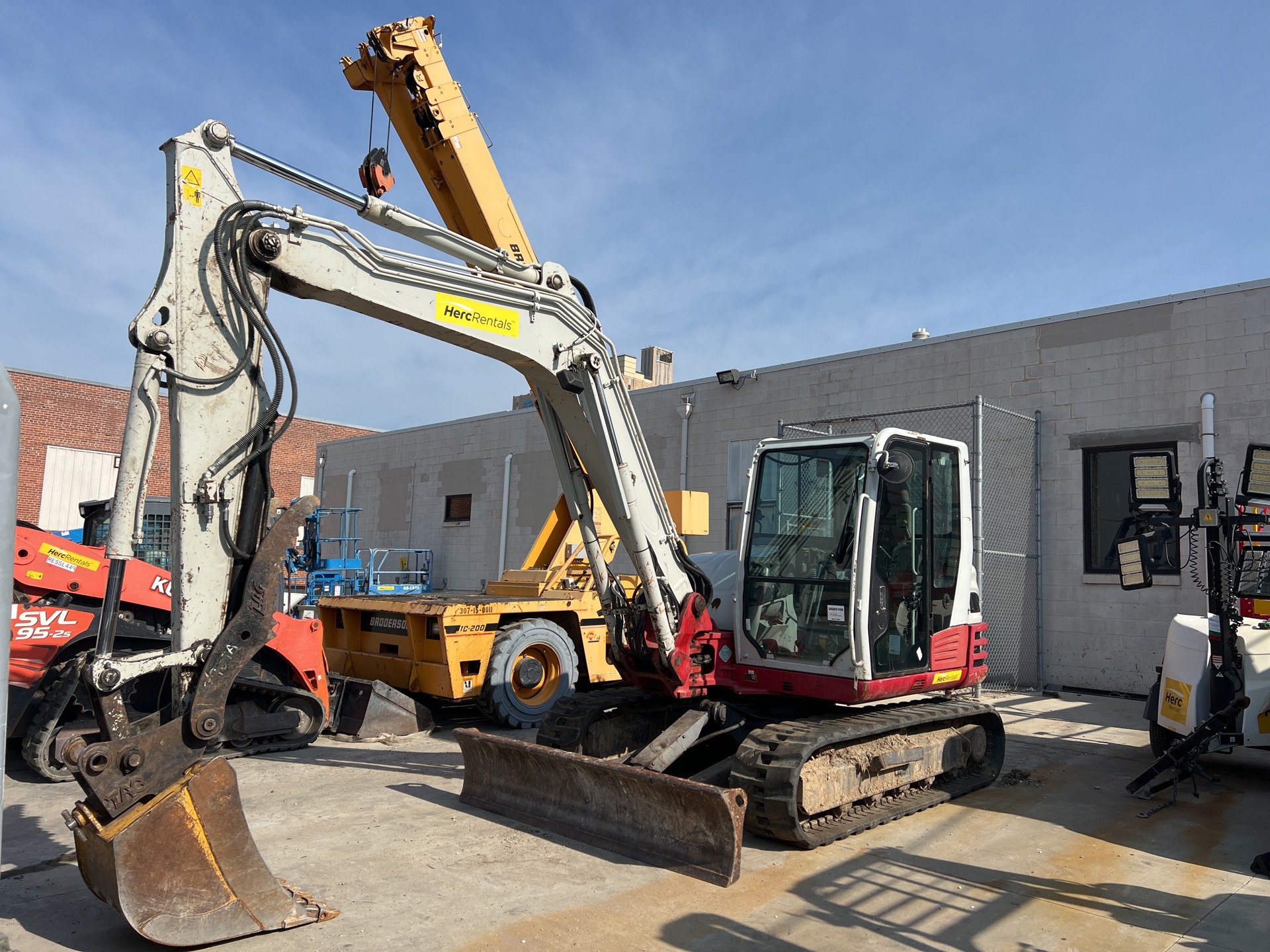 2016 Takeuchi TB290 Mini Excavator