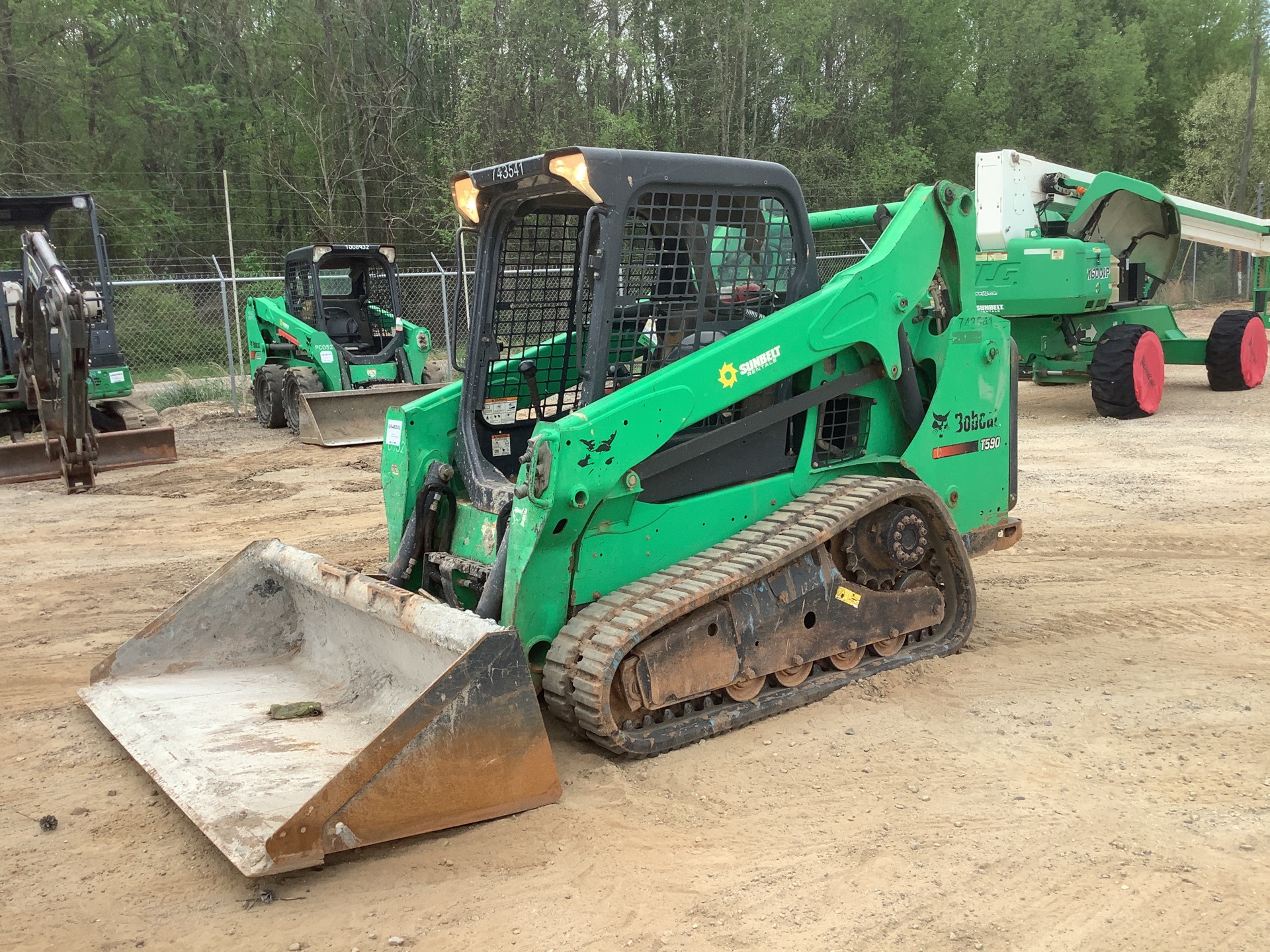 2015 Bobcat T590 Compact Track Loader