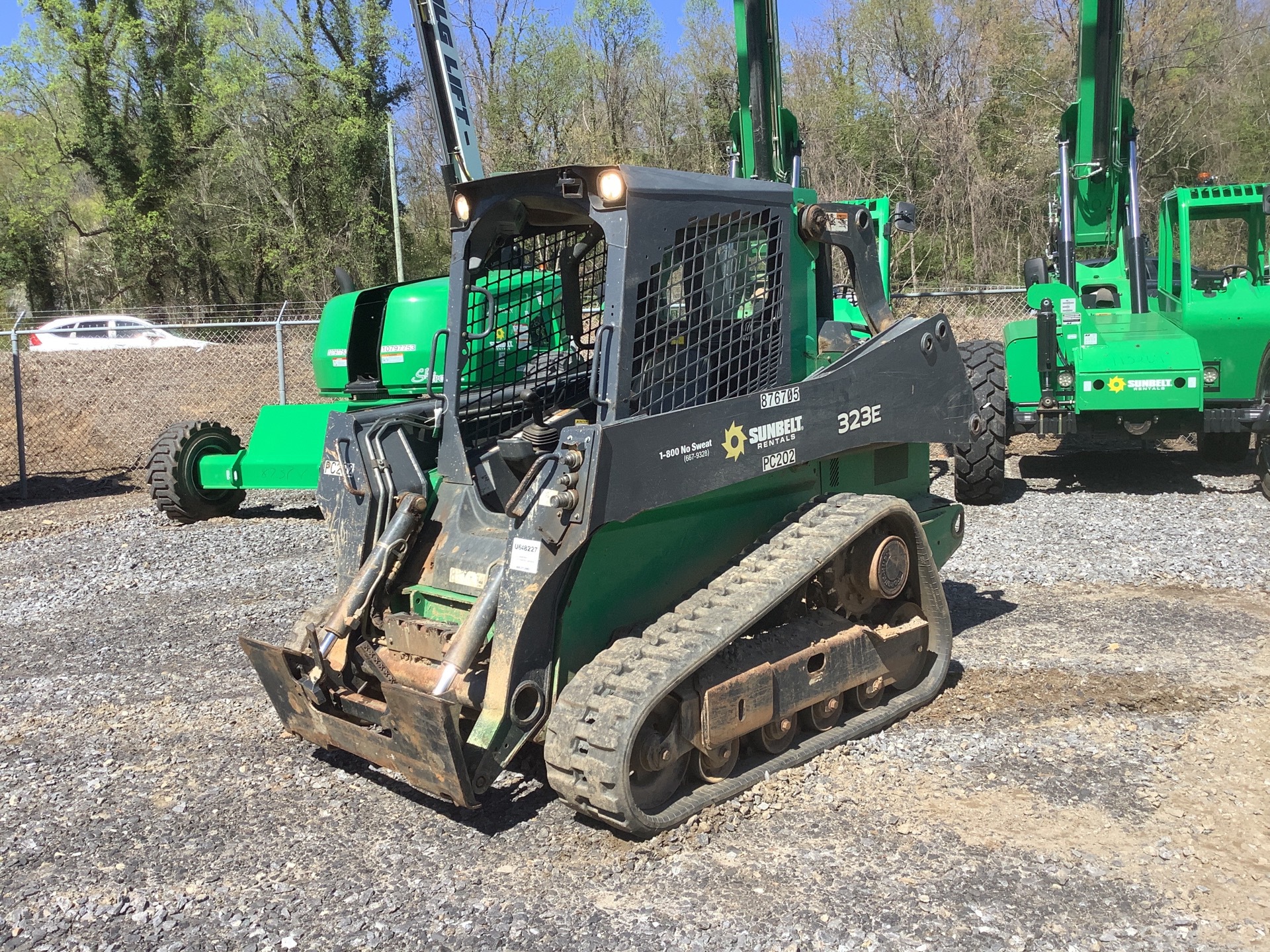 2016 John Deere 323E Compact Track Loader