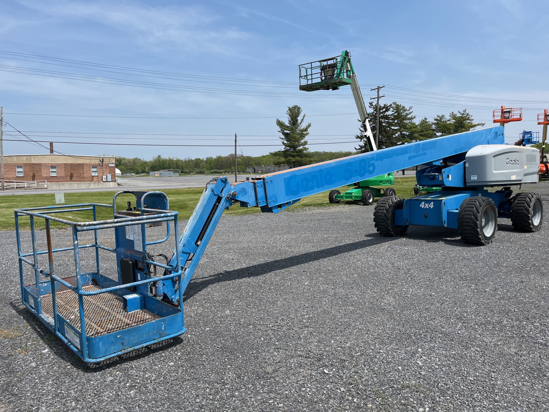 2012 Genie S-85 4WD Diesel Telescopic Boom Lift