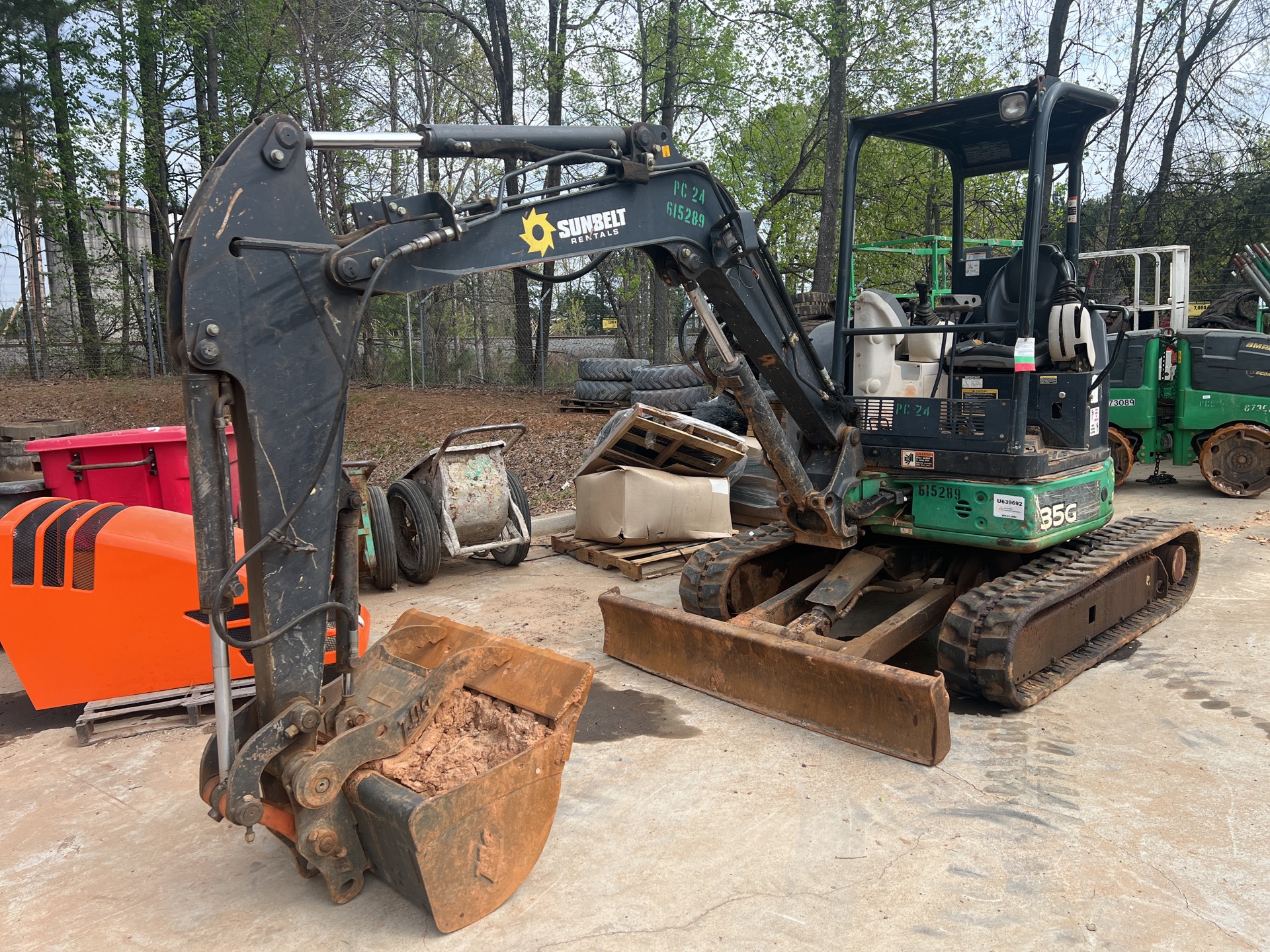 2014 John Deere 35G Mini Excavator