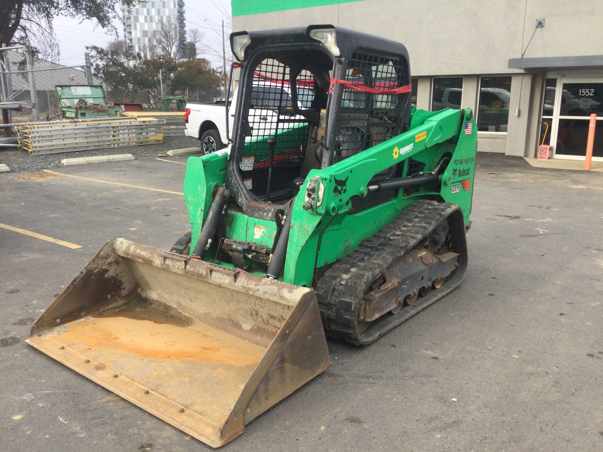 2017 Bobcat T550 Compact Track Loader