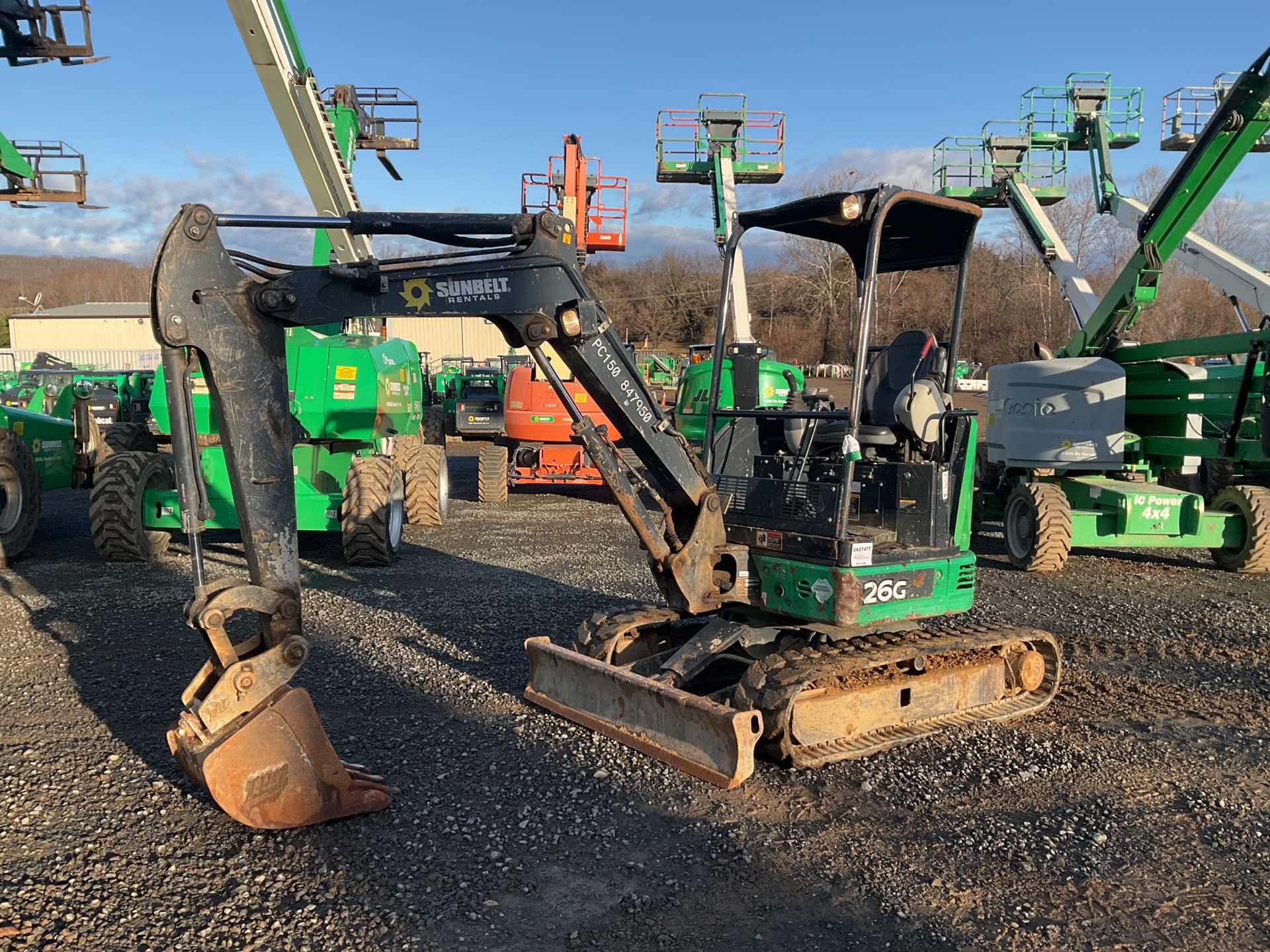 2015 John Deere 26G Mini Excavator