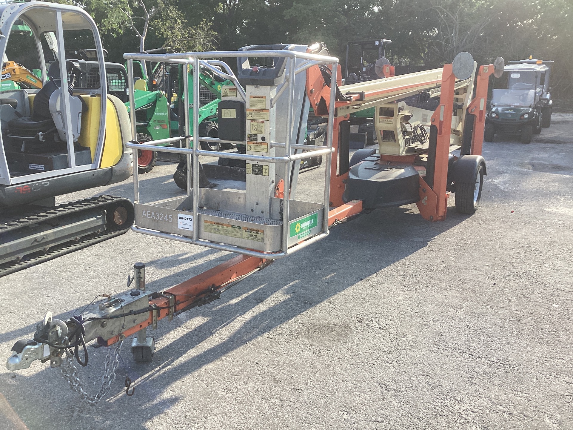 2017 JLG T500J 50 ft Towable Lift