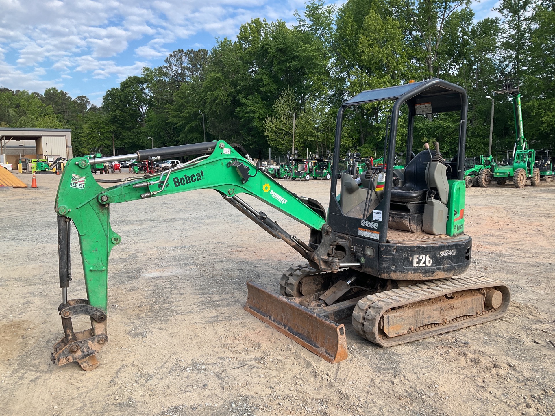 2016 Bobcat E26 Mini Excavator