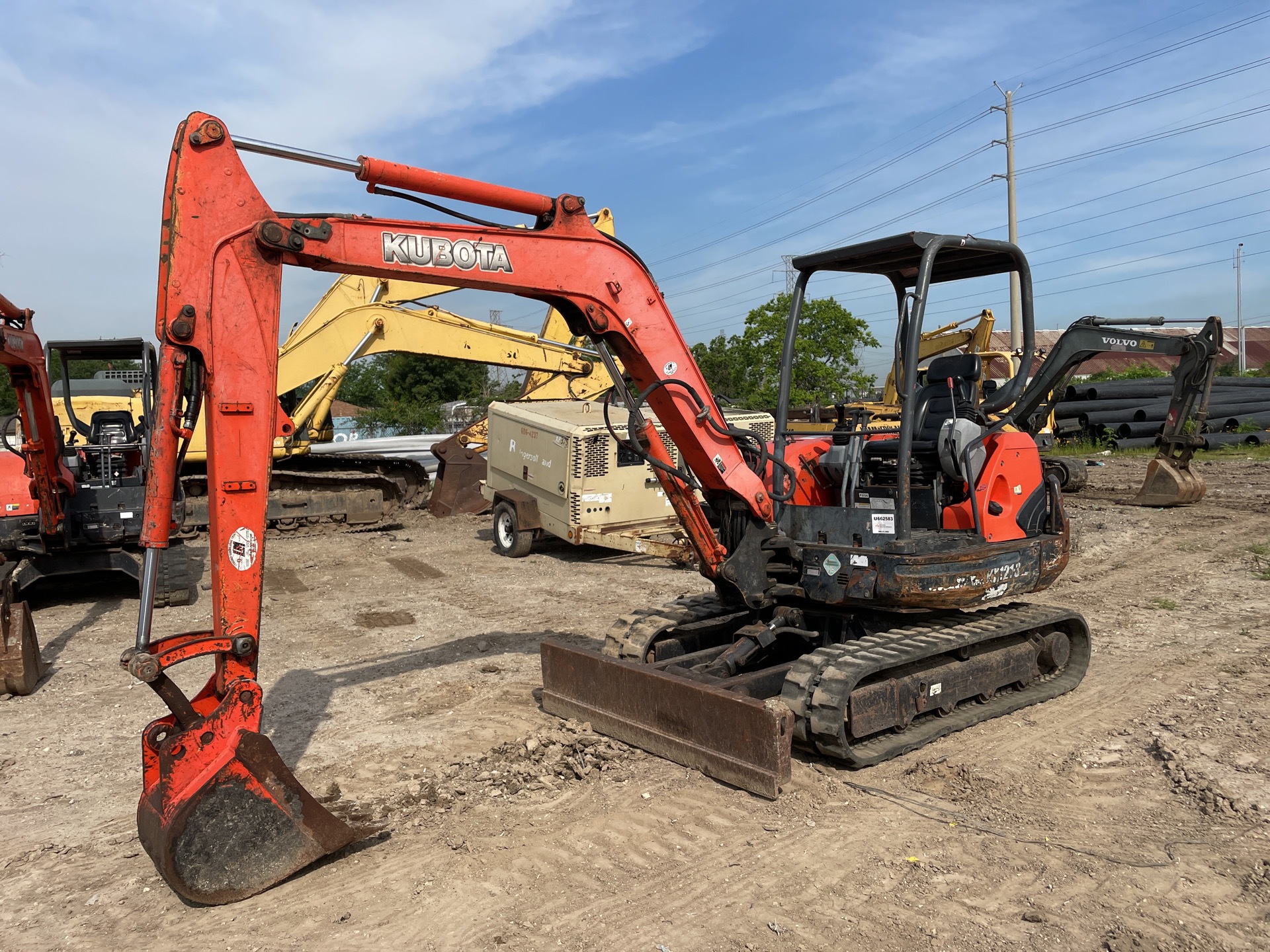 2013 Kubota KX121-3ST Mini Excavator