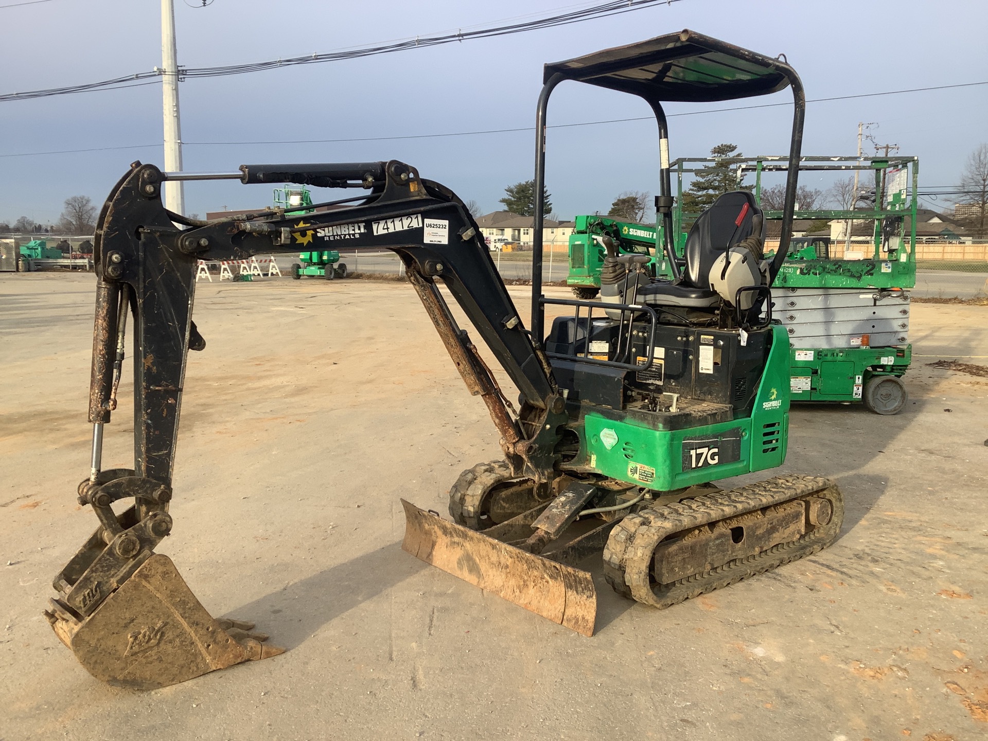 2015 John Deere 17G Mini Excavator