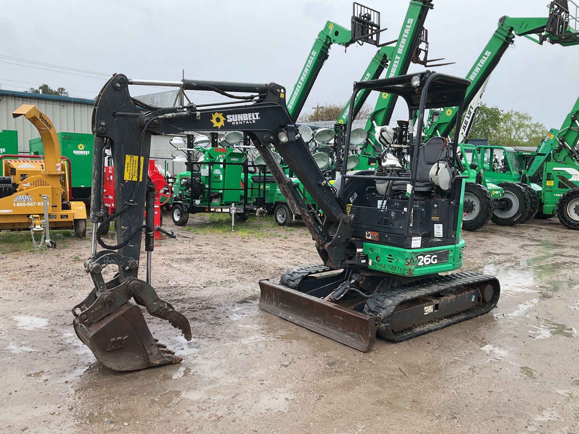 2017 John Deere 26G Mini Excavator