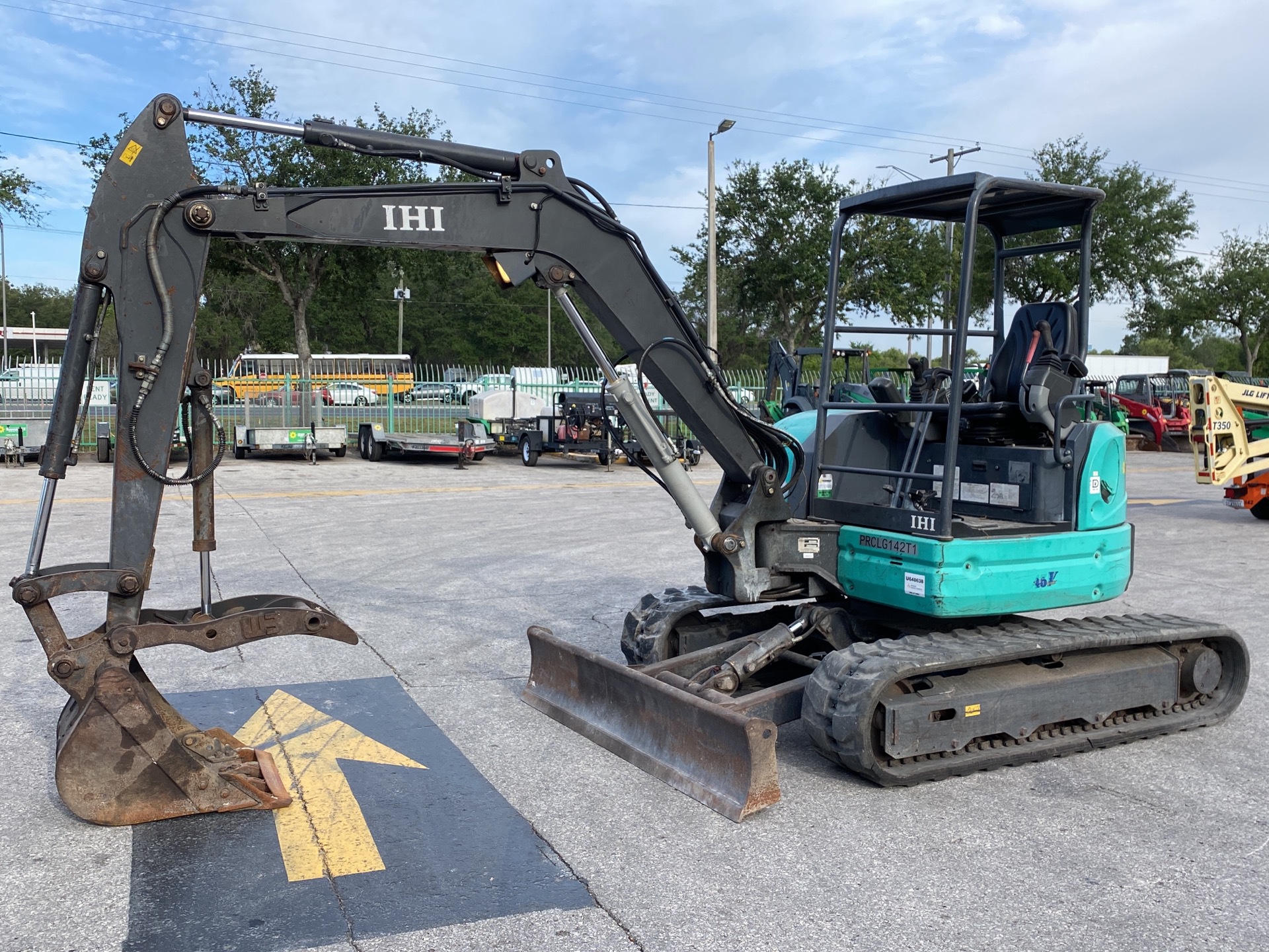 2018 IHI 45V4-F Mini Excavator