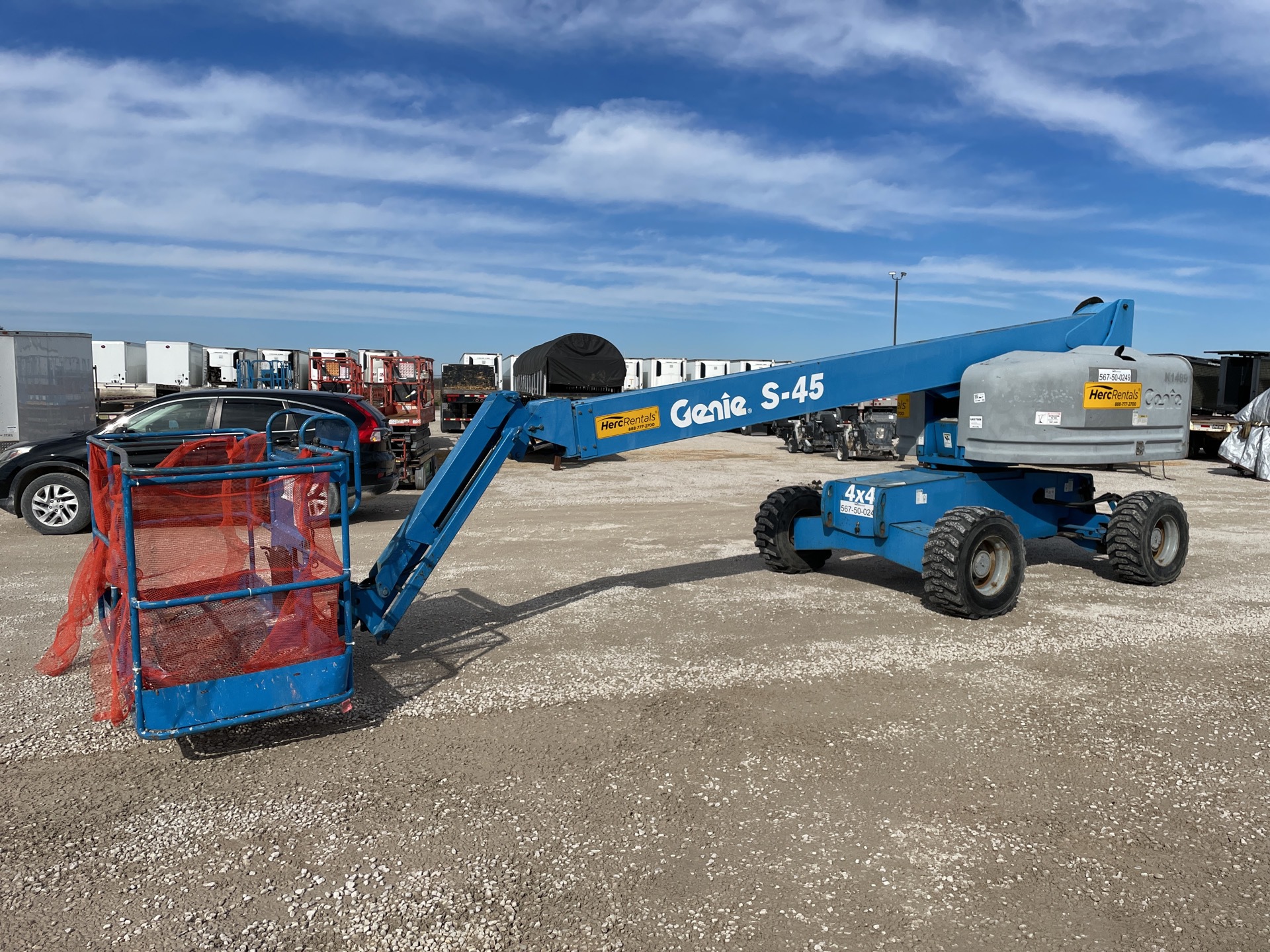 2006 Genie S-45 4WD Diesel Telescopic Boom Lift