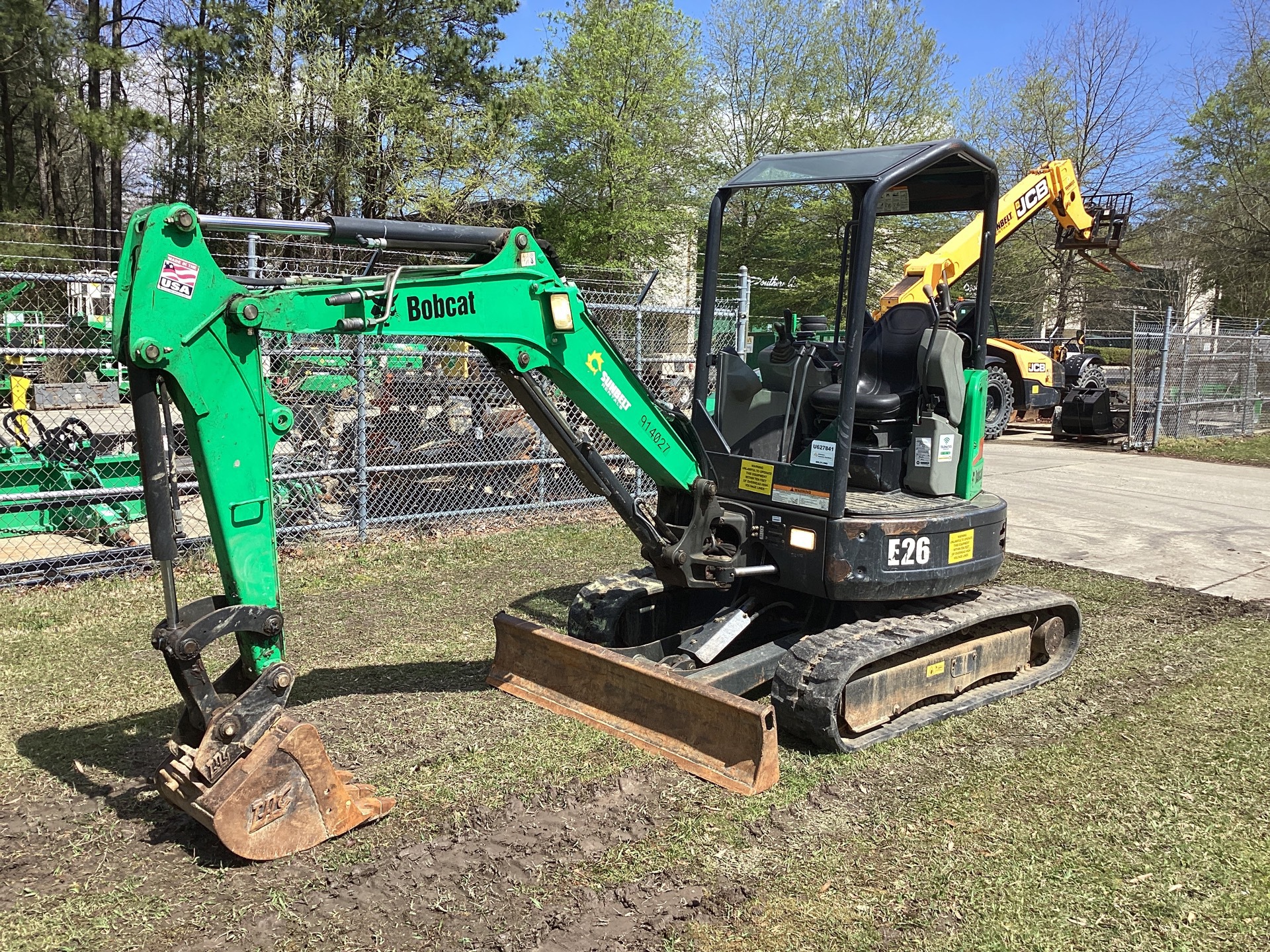 2016 Bobcat E26 Mini Excavator