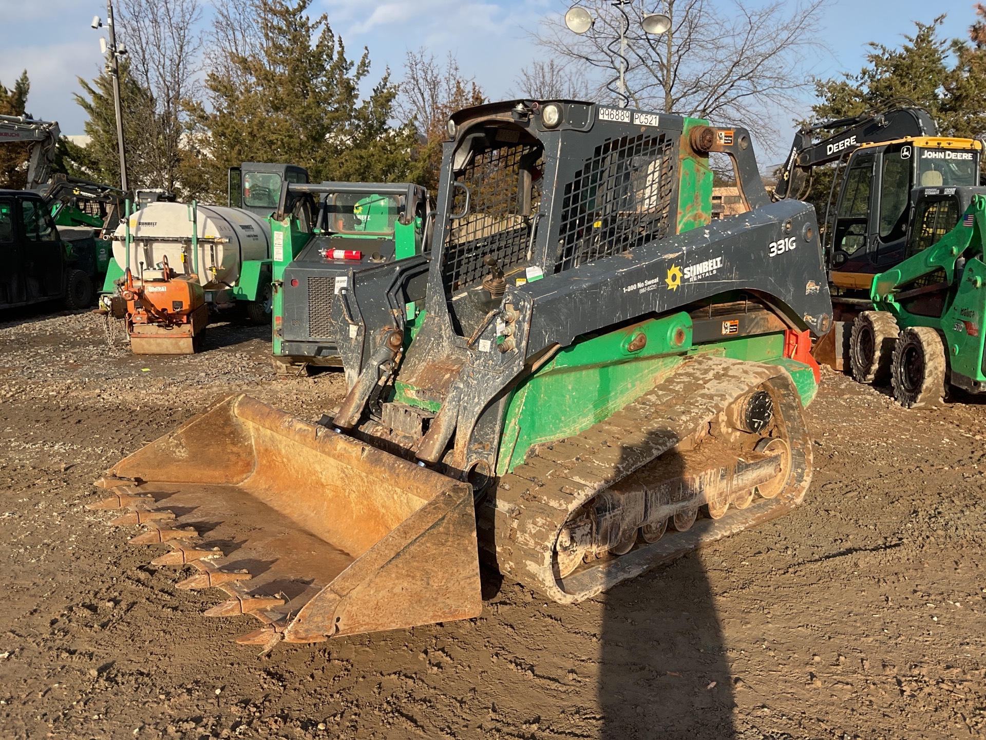 2017 John Deere 331G Compact Track Loader