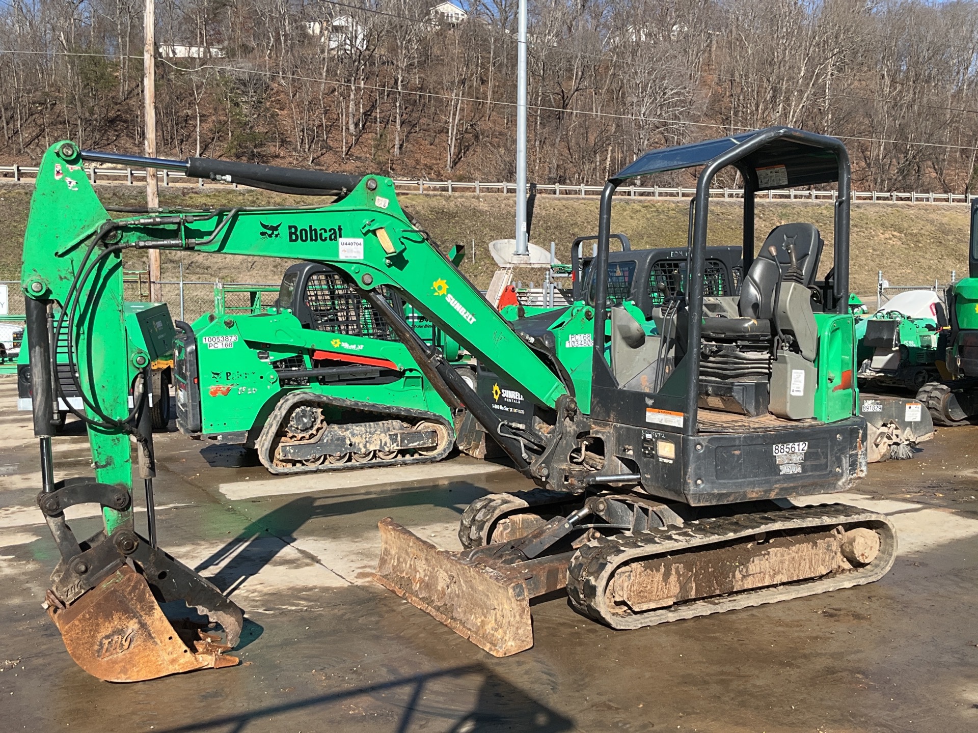 2016 Bobcat E32i Mini Excavator